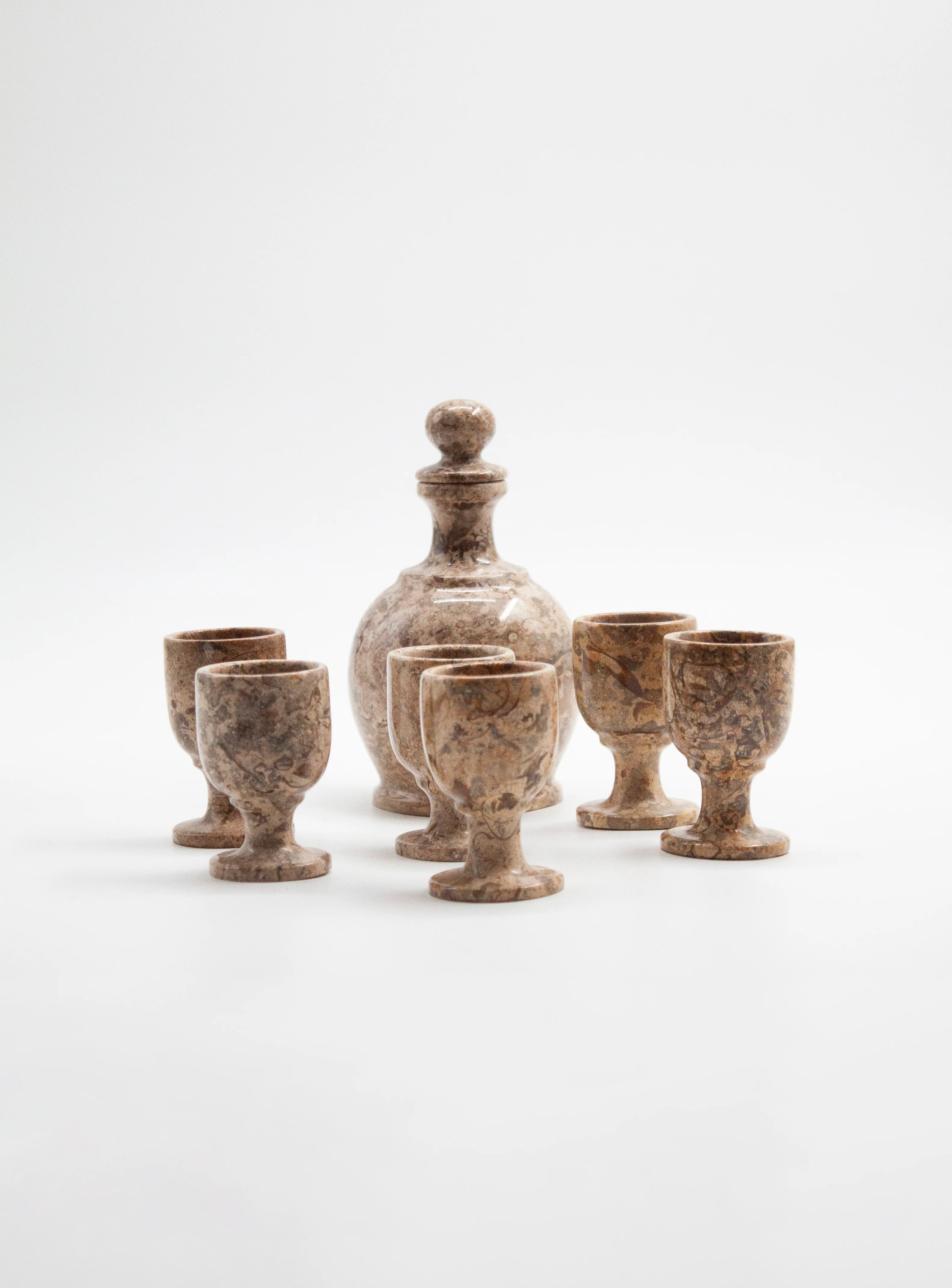Fossil Stone Mini Decanter Set - Image 3