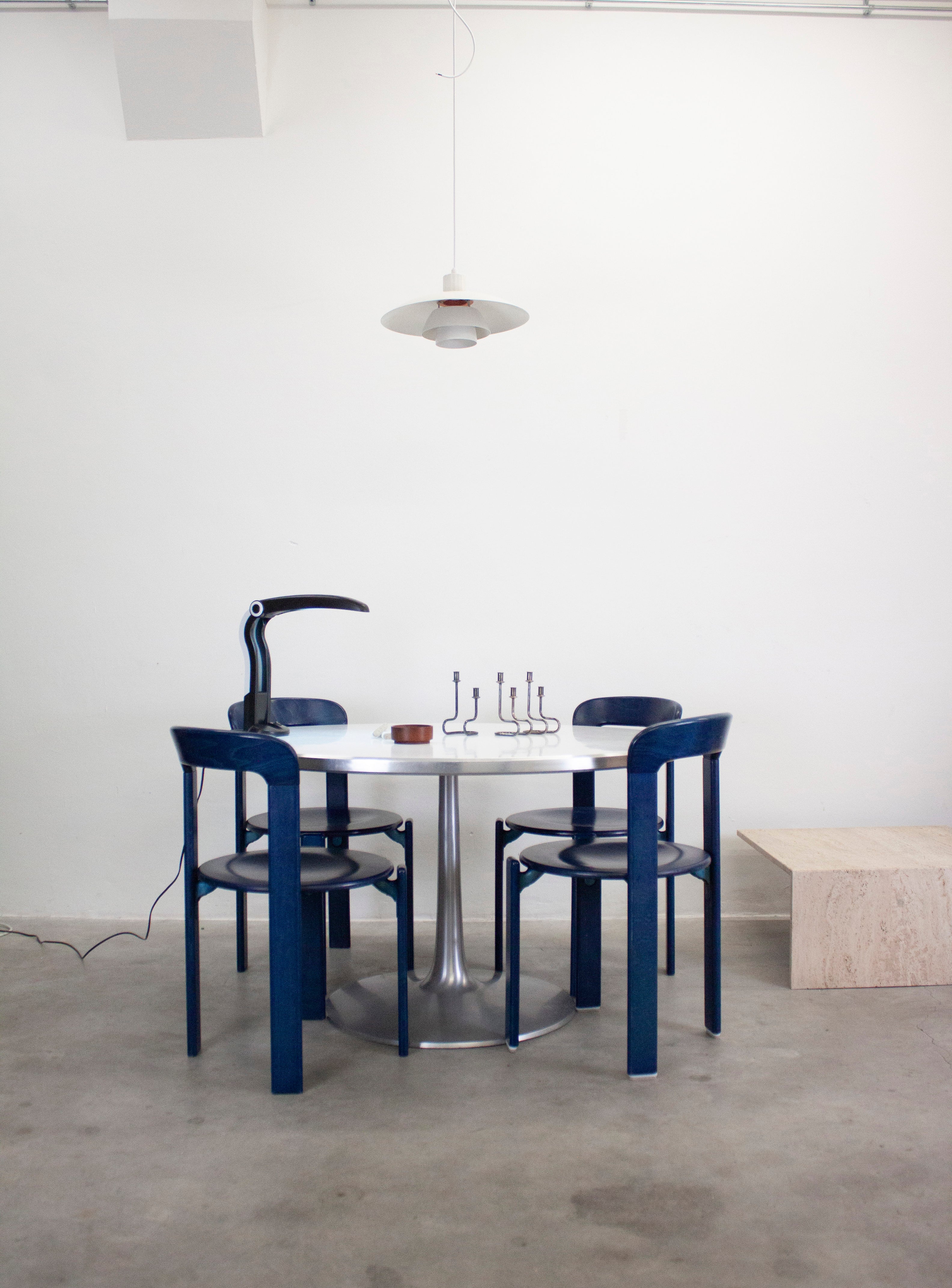 France & Son Tulip Dining Table by Poul Cadovius (White) - Image 18