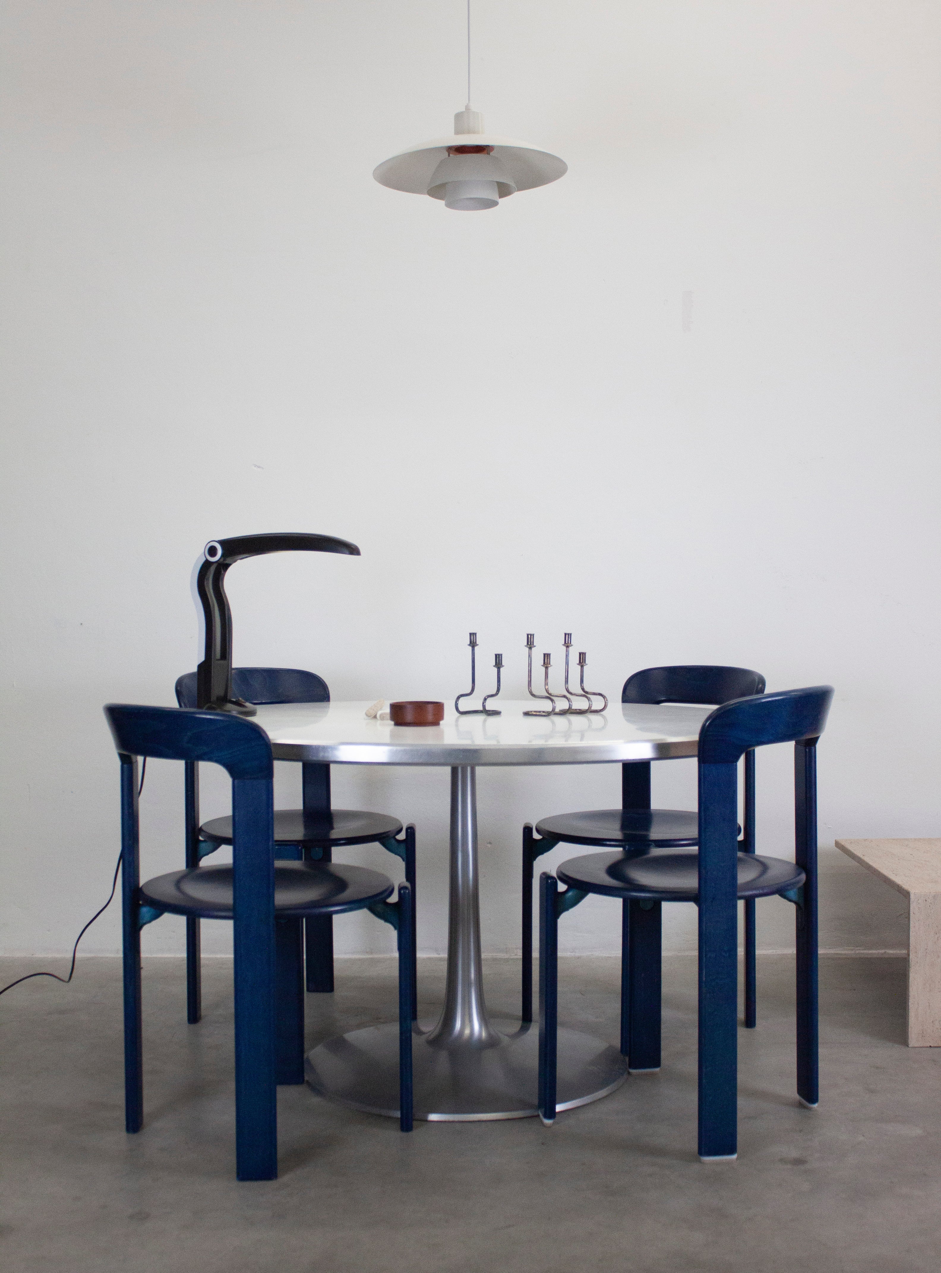 France & Son Tulip Dining Table by Poul Cadovius (White) - Image 19
