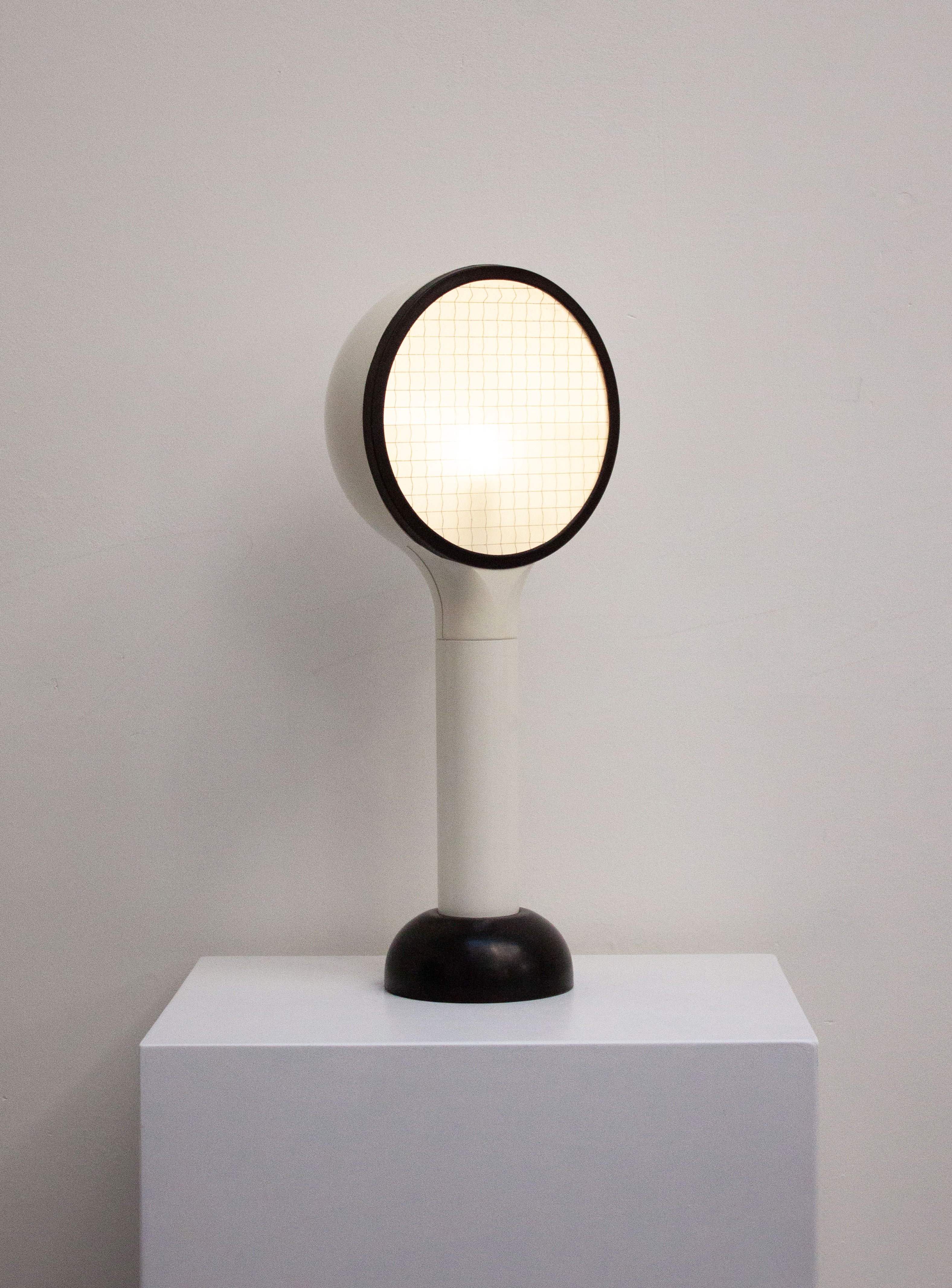 Francesconi Drive Table Lamp by Adalberto Dal Lago & Adam Thiani (White)