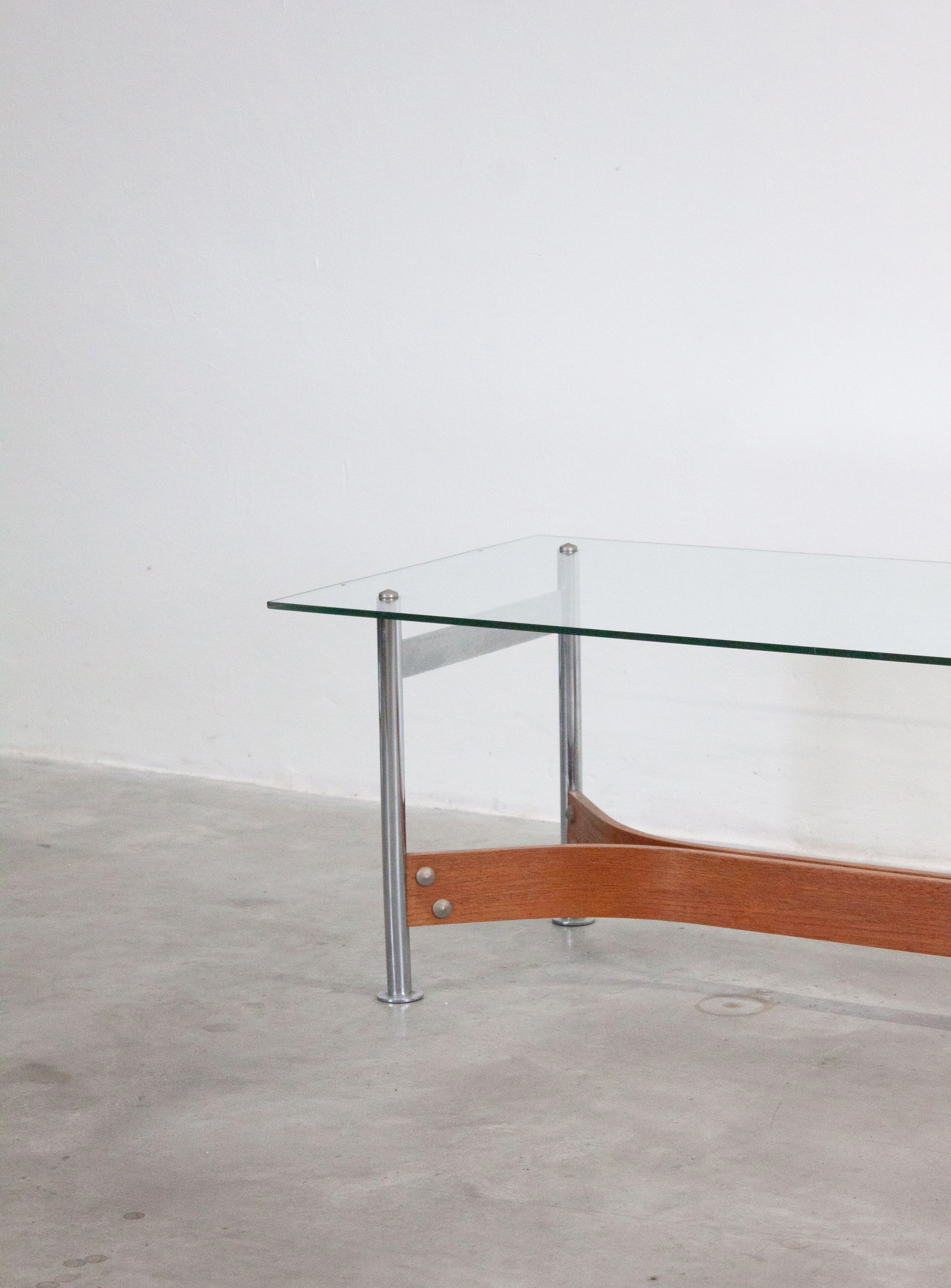 Fristho Glass Coffee Table by Rudolf Bernd Glatzel - Image 4