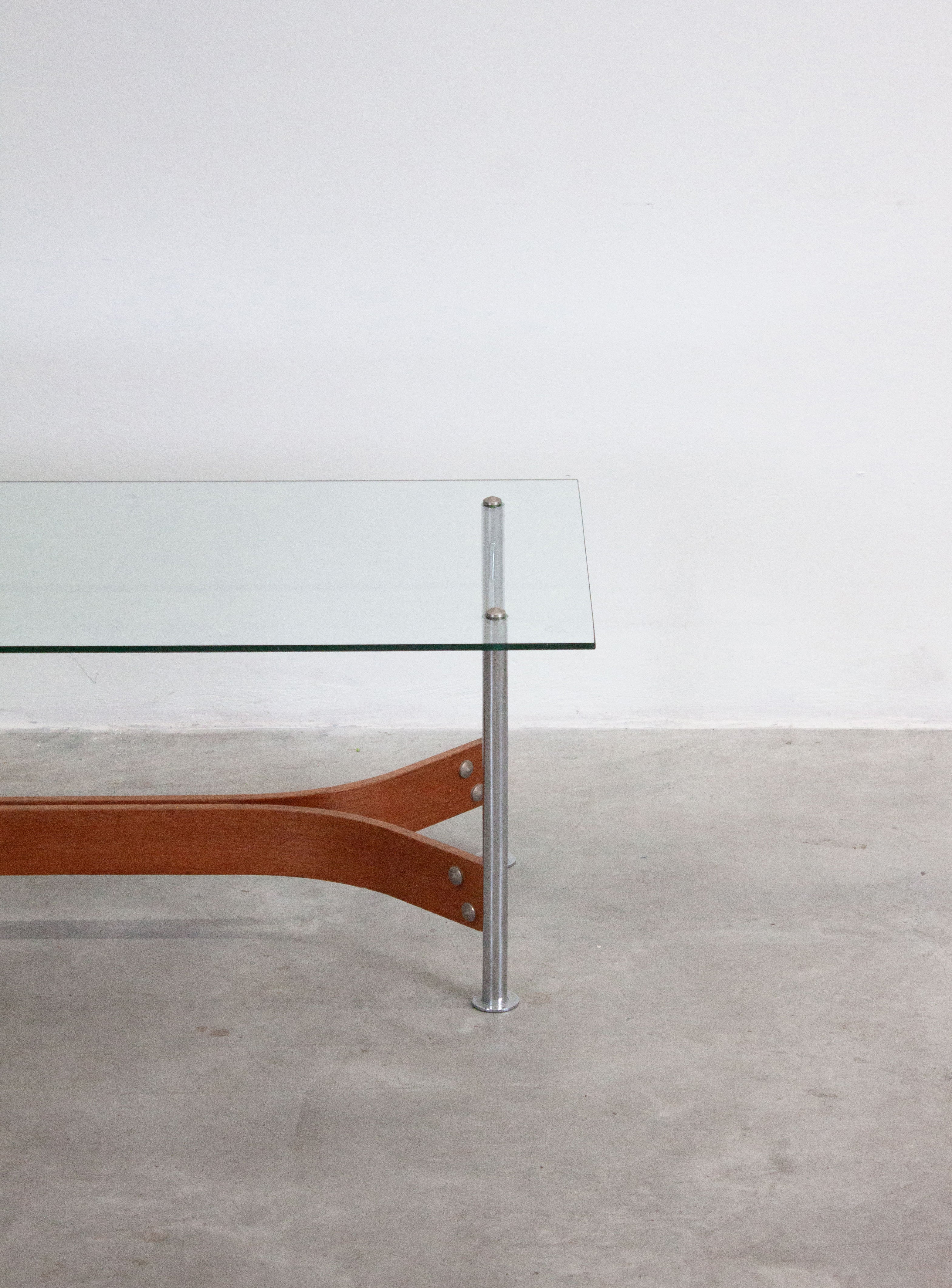 Fristho Glass Coffee Table by Rudolf Bernd Glatzel - Image 8