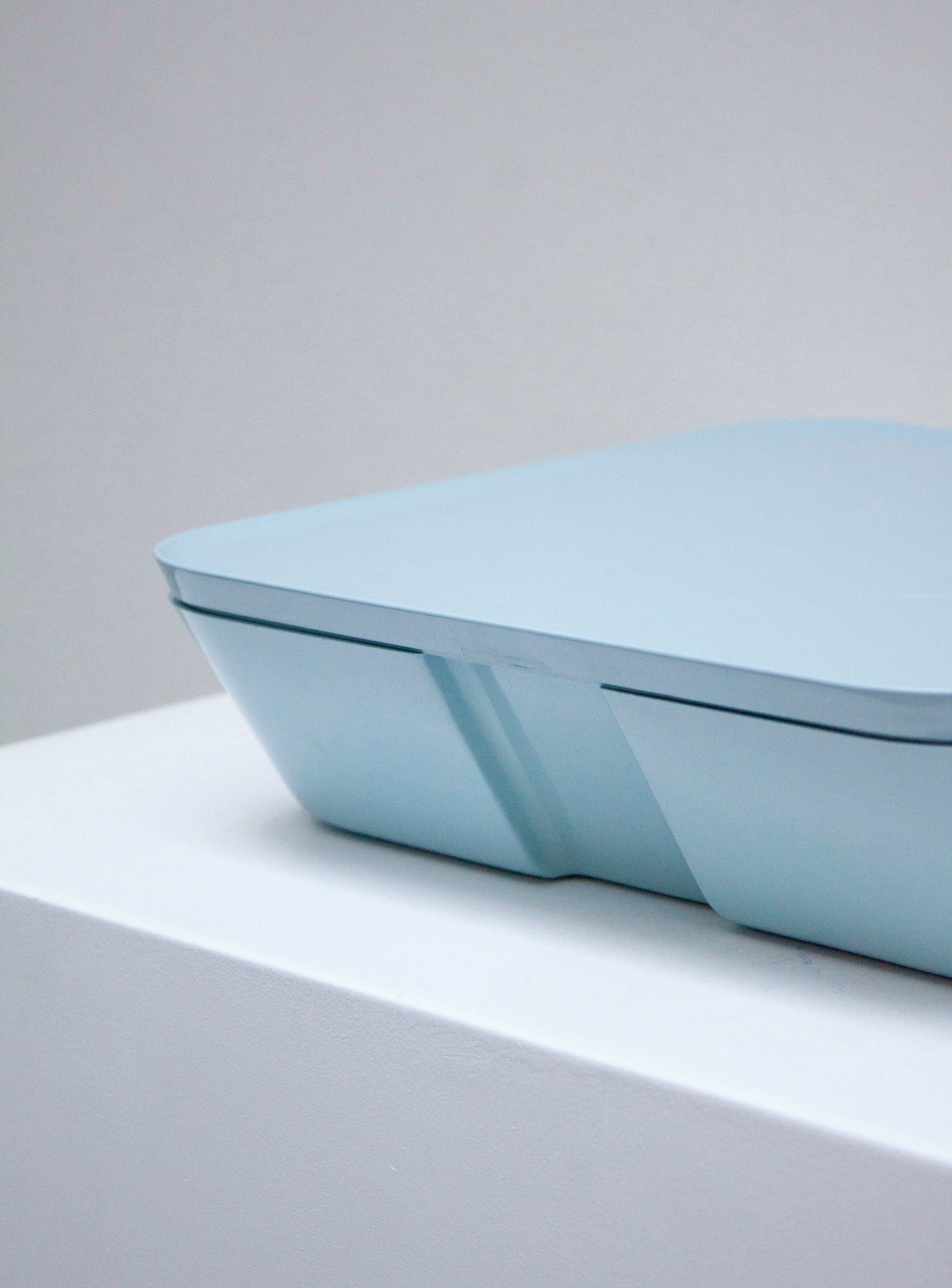Gedy Vanity Box with Mirror by Makio Hasuike (Light Blue) - Image 10