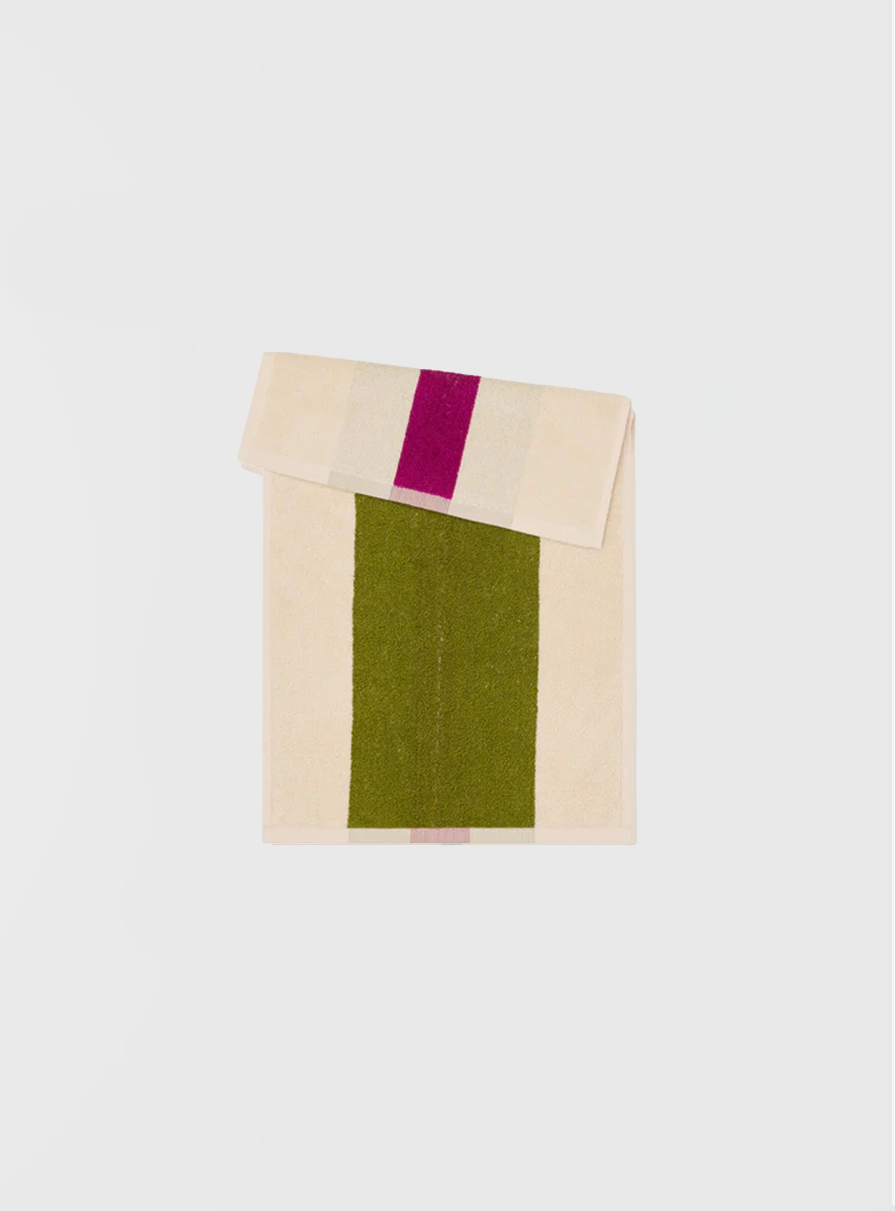 Guest Towels Set by Martens & Martens (Aqua/Fuchsia/Yellow) - Image 4