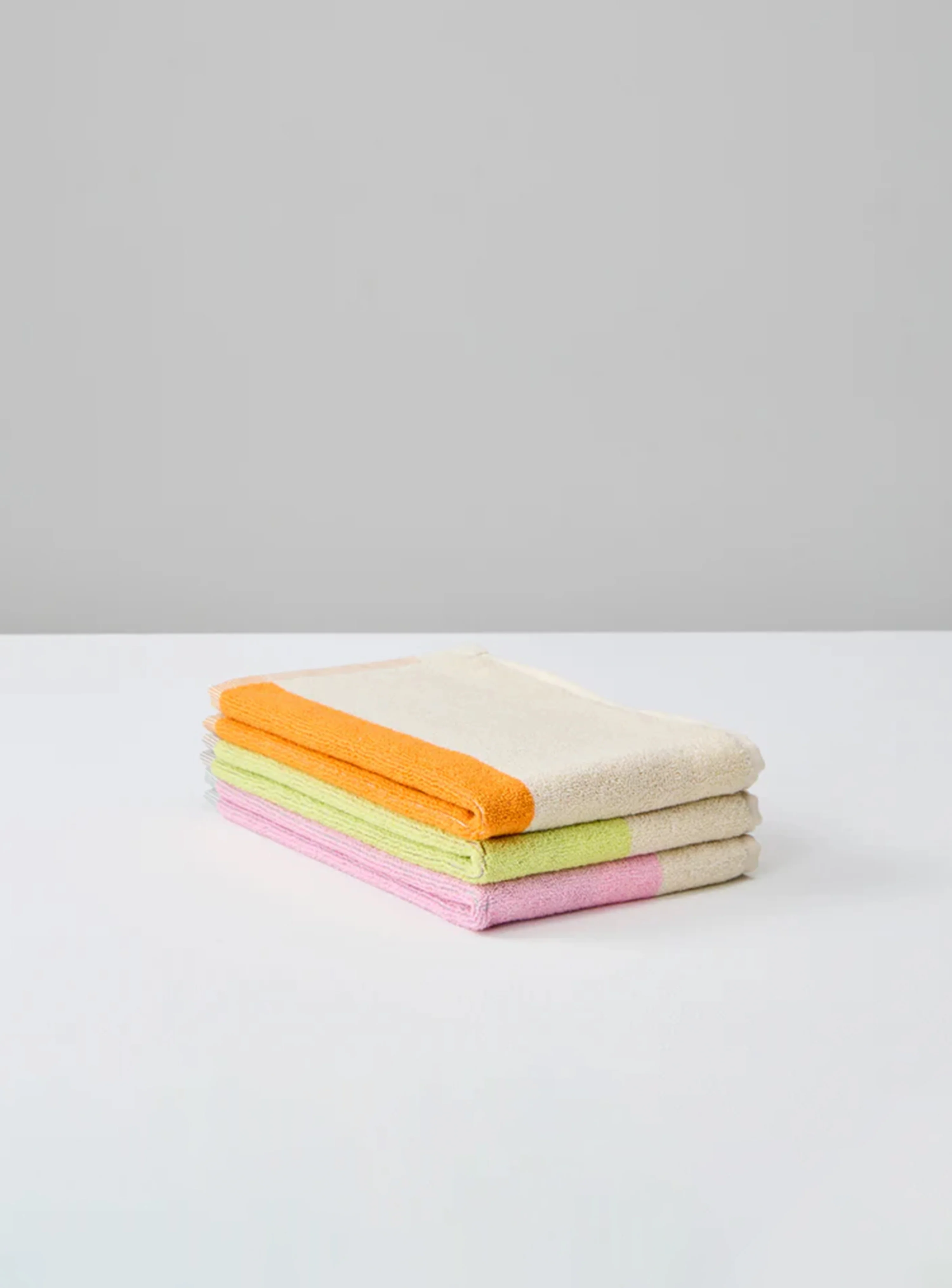 Guest Towels Set by Martens & Martens (Turquoise/Purple/Toffee) - Image 6