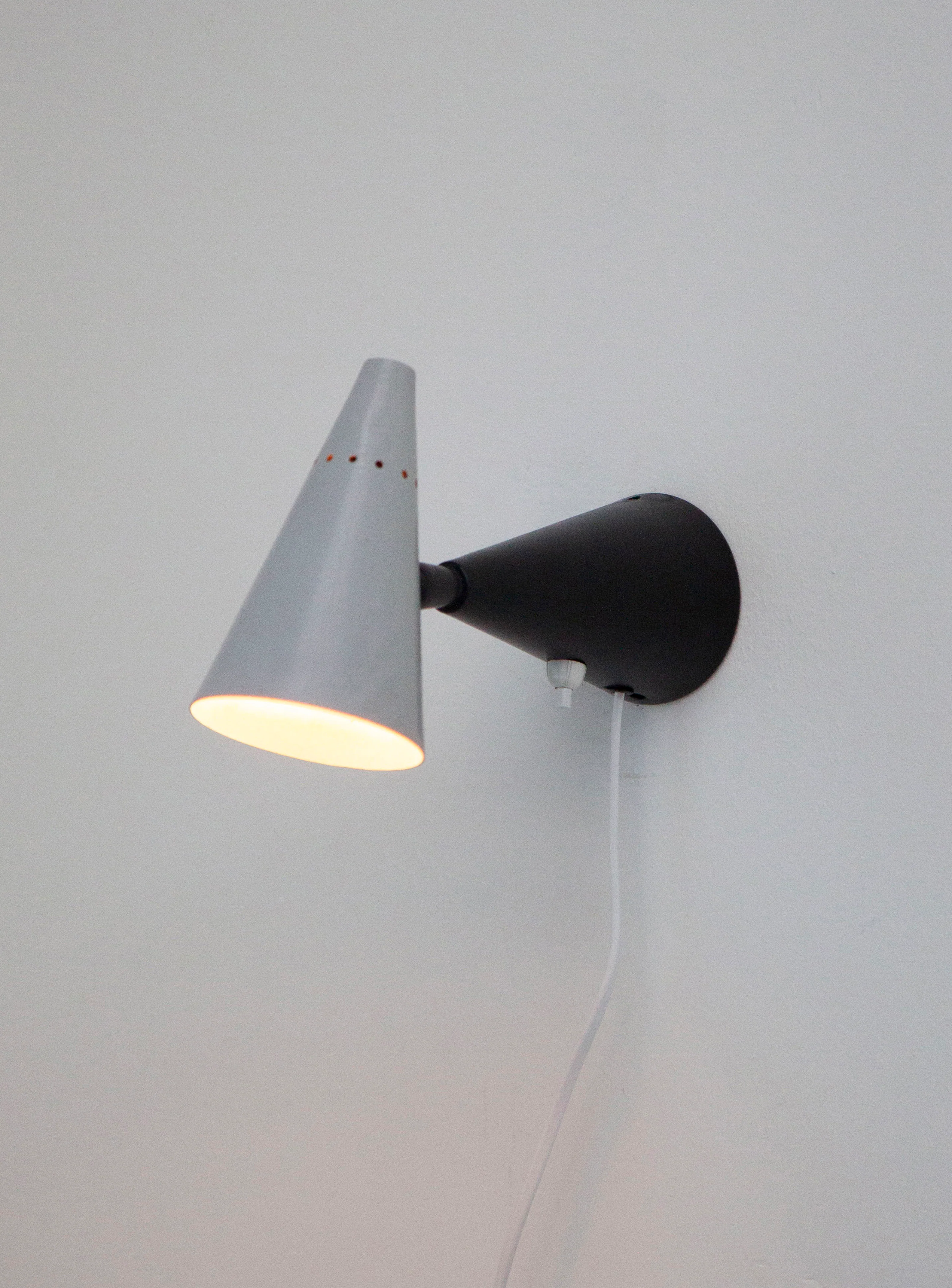 Hala Desk or Wall Lamp (Black/Grey) - Image 11