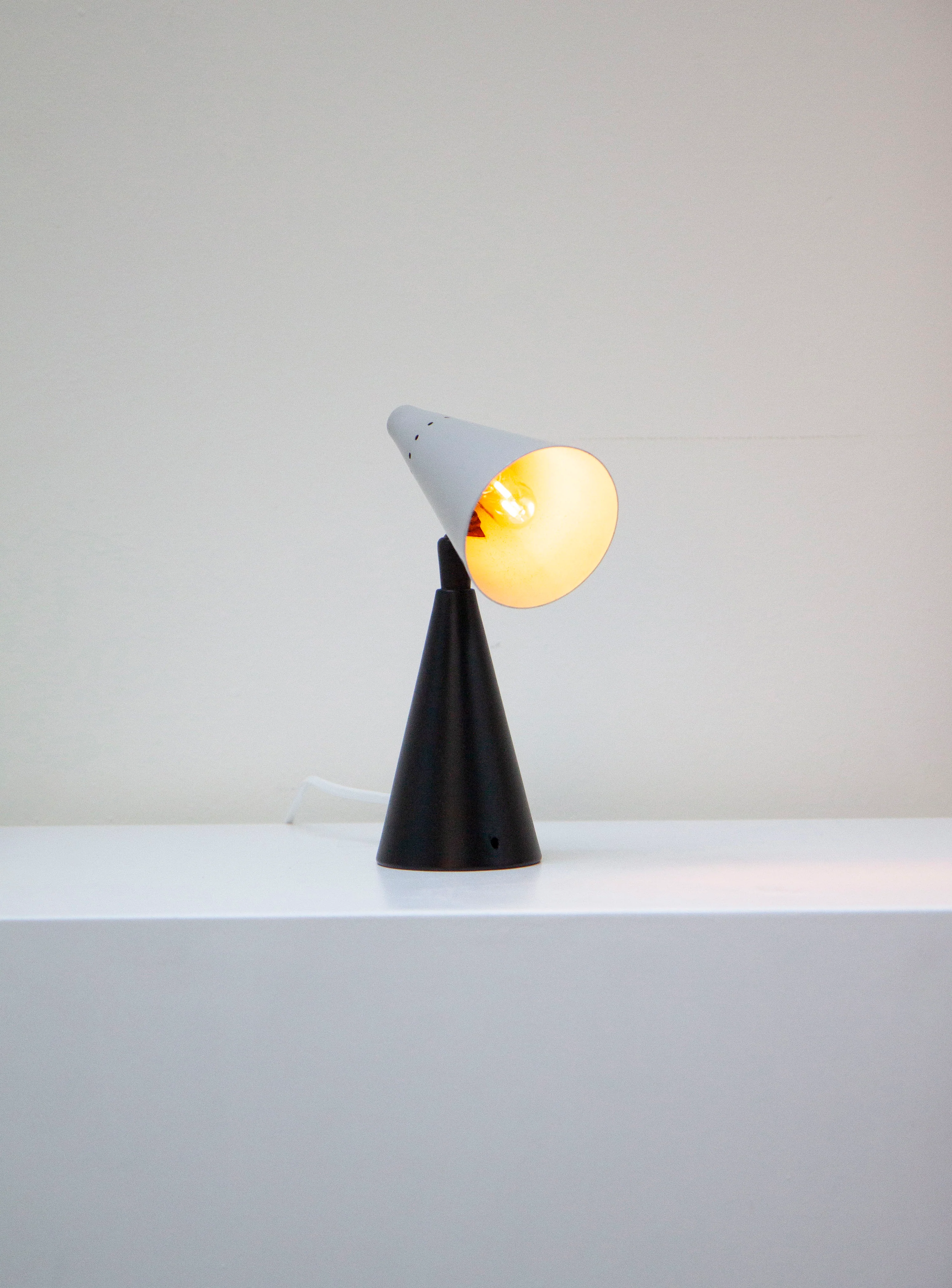 Hala Desk or Wall Lamp (Black/Grey) - Image 3