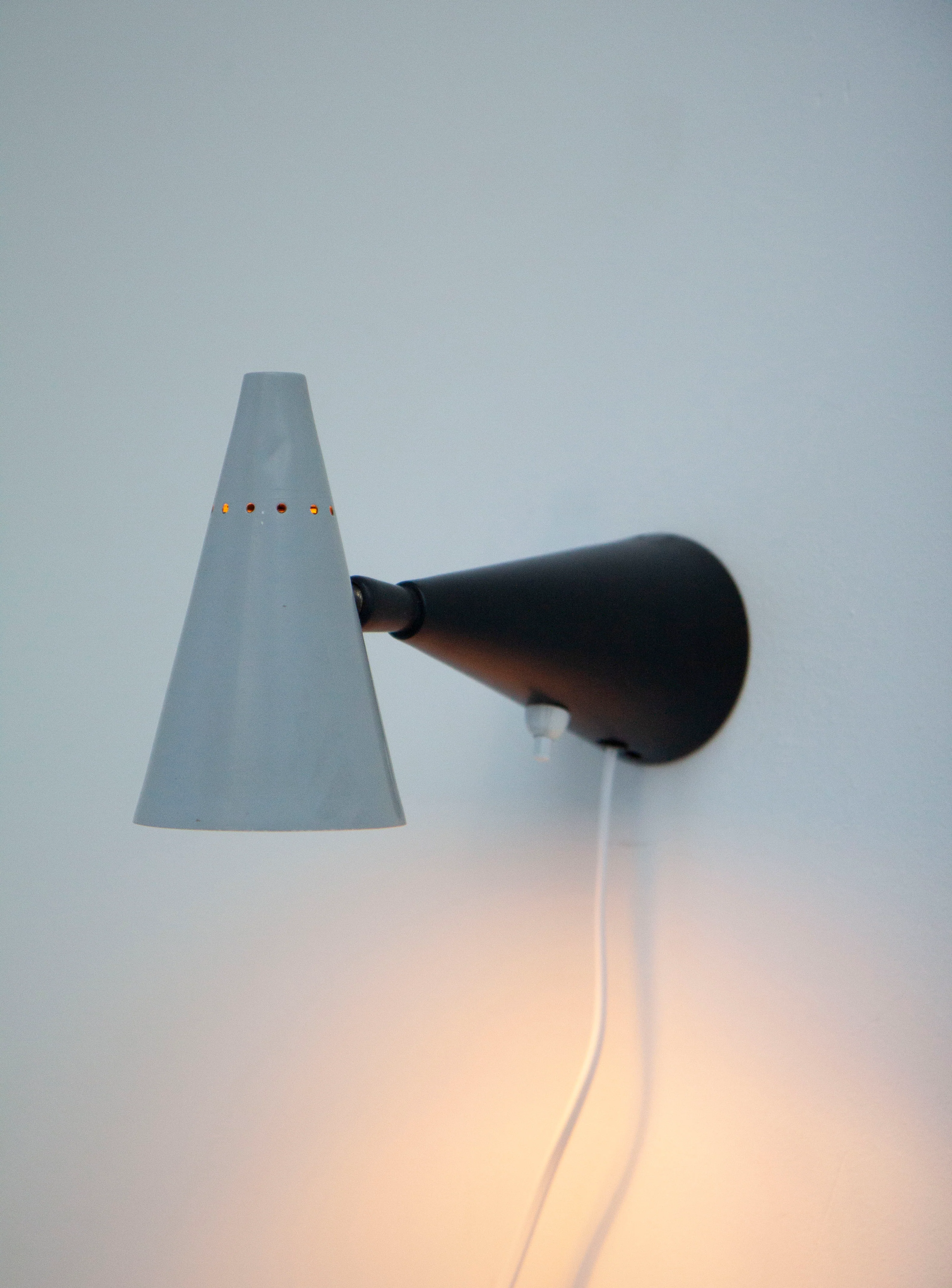 Hala Desk or Wall Lamp (Black/Grey) - Image 9