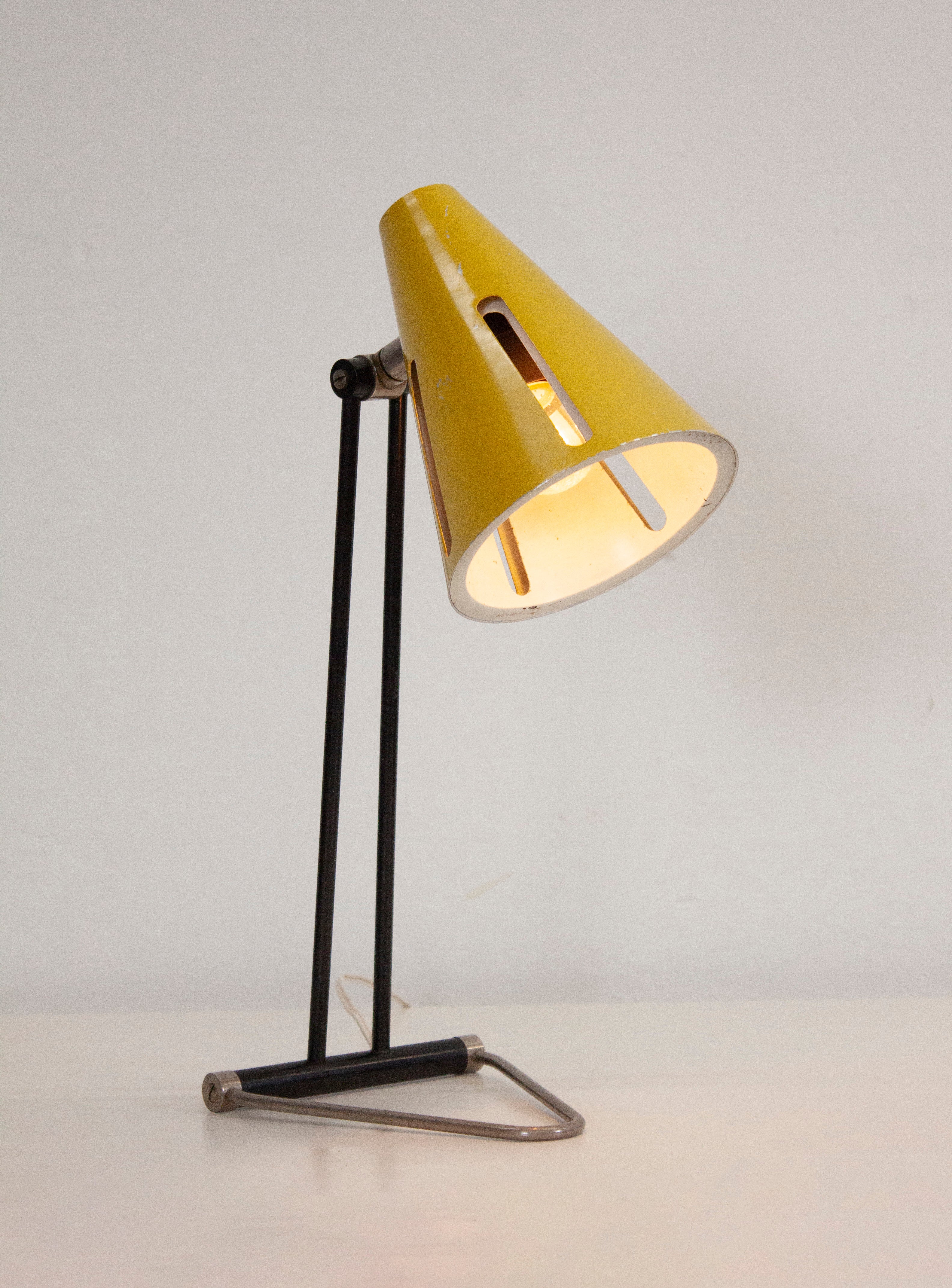 Hala 'Zonneserie' Model 1 Desk Lamp by H. Busquet (Yellow) - Image 10