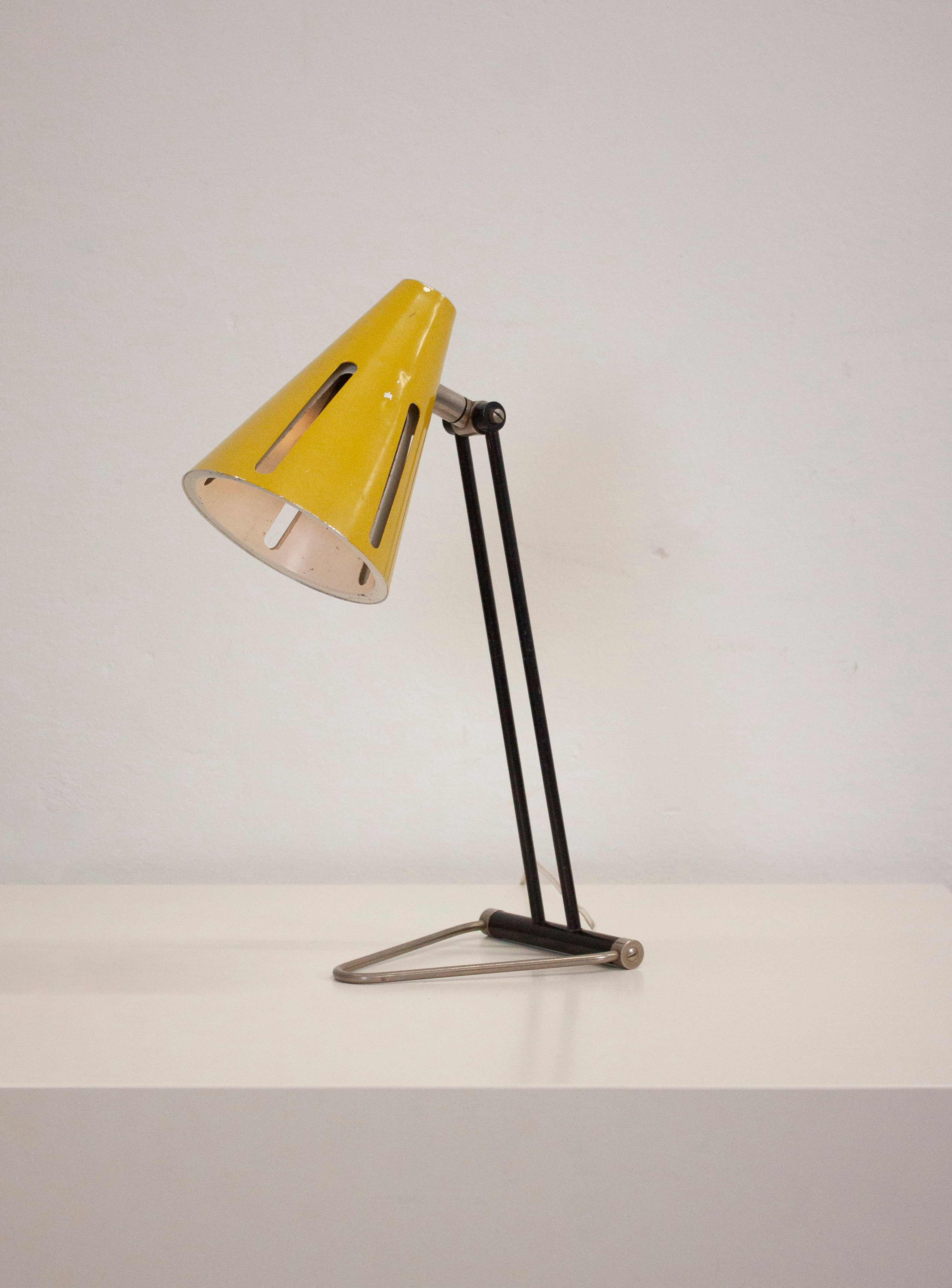 Hala 'Zonneserie' Model 1 Desk Lamp by H. Busquet (Yellow) - Image 13