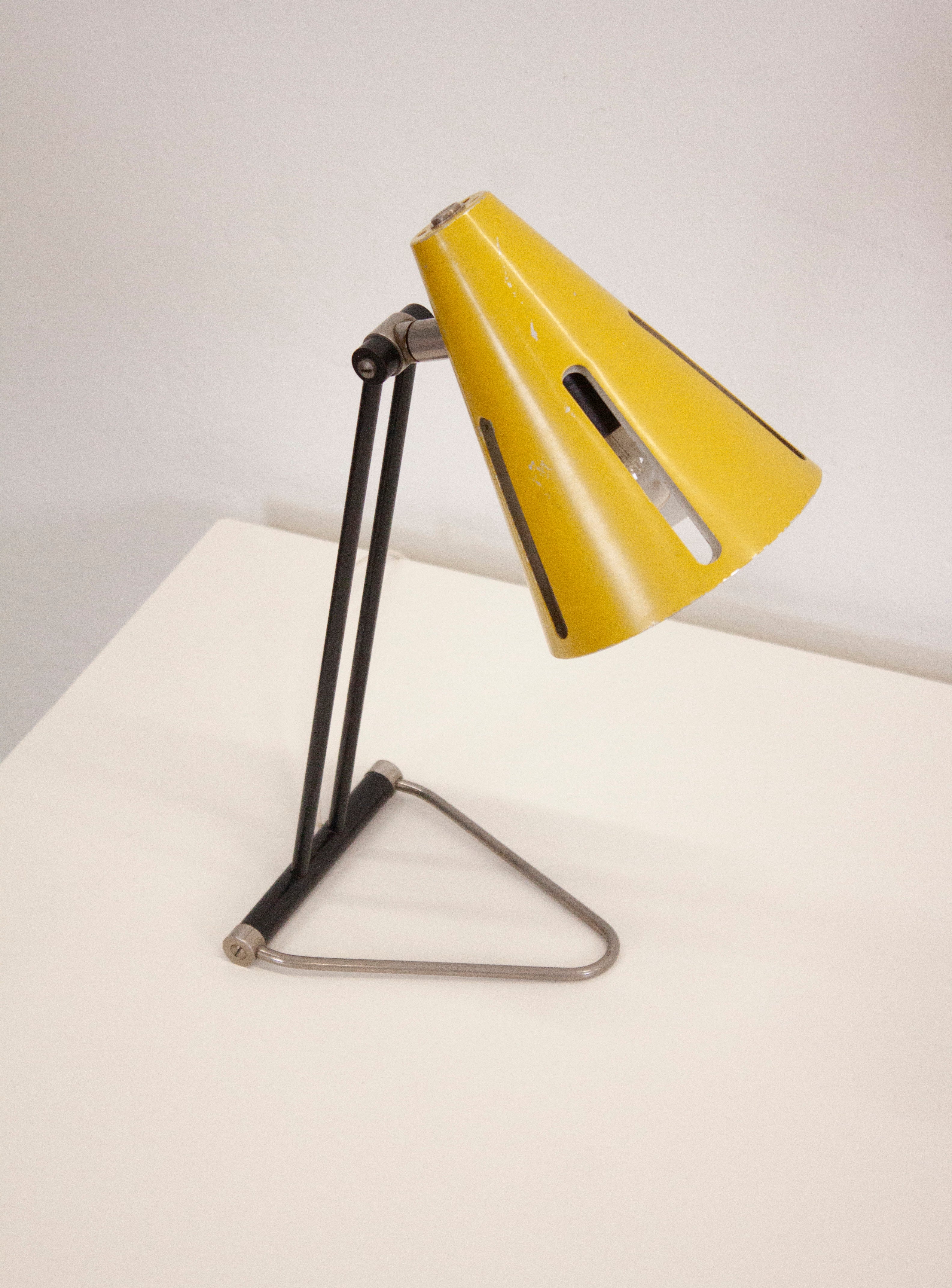 Hala 'Zonneserie' Model 1 Desk Lamp by H. Busquet (Yellow) - Image 15