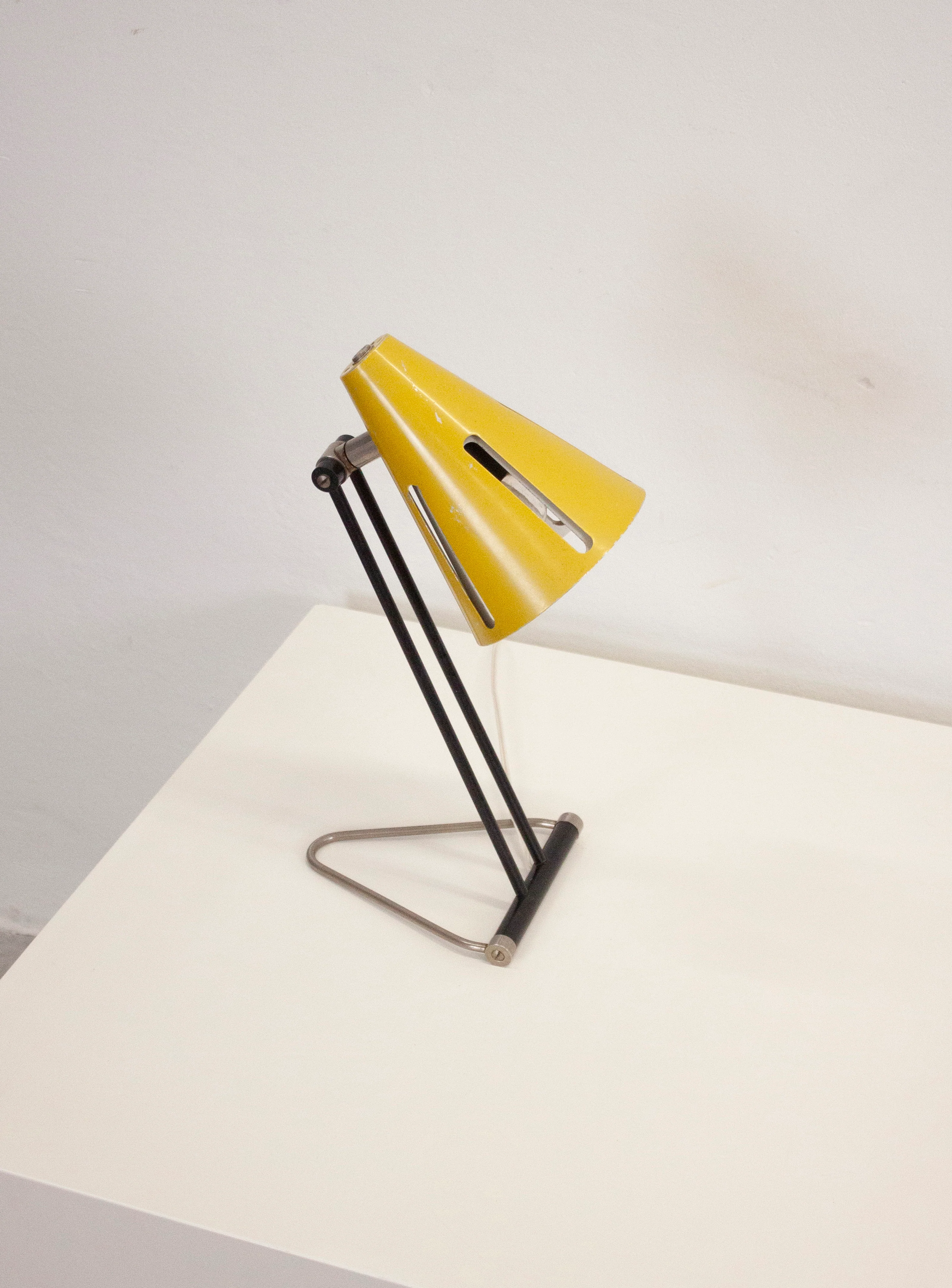 Hala 'Zonneserie' Model 1 Desk Lamp by H. Busquet (Yellow) - Image 17