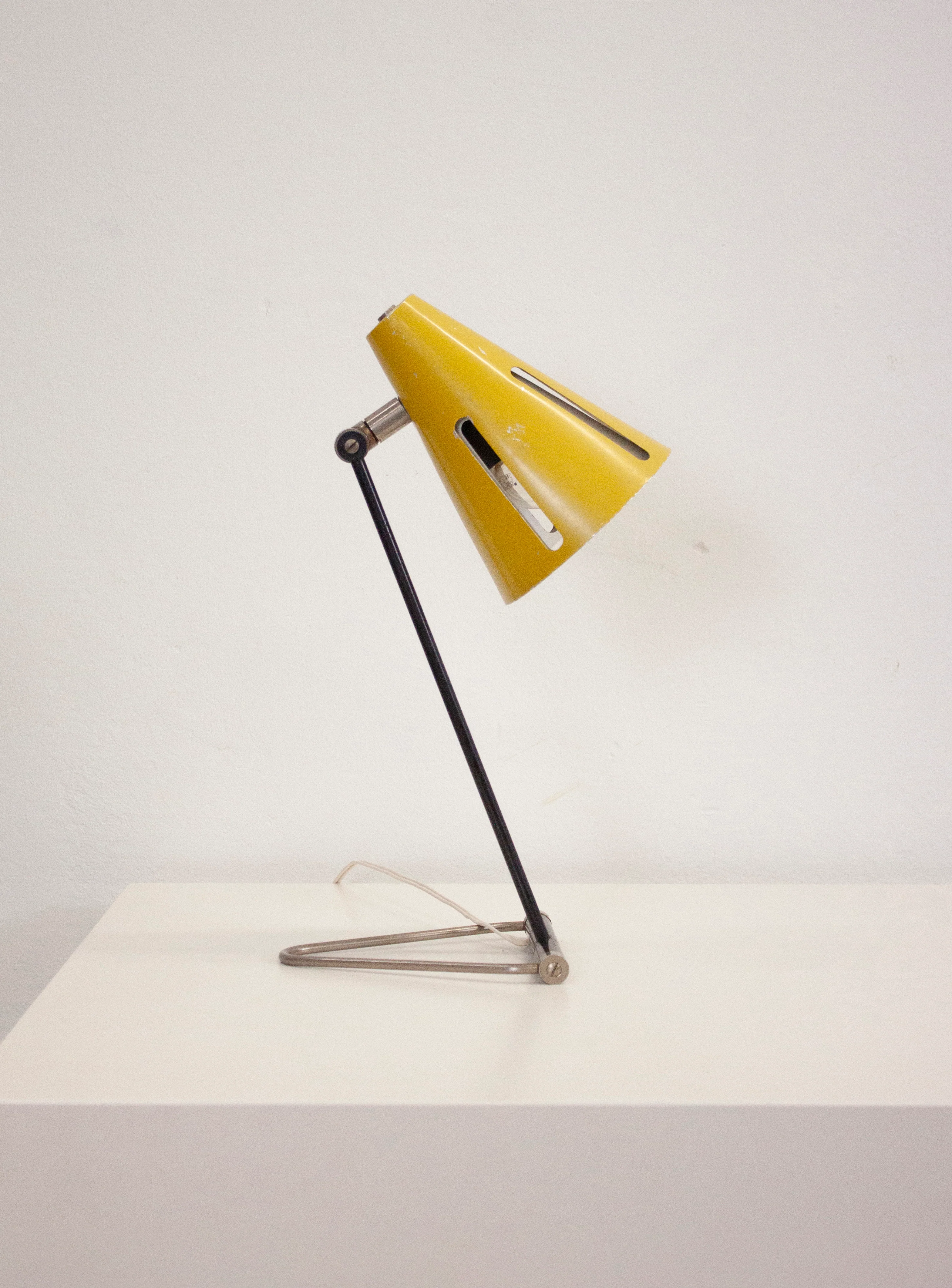 Hala 'Zonneserie' Model 1 Desk Lamp by H. Busquet (Yellow) - Image 18