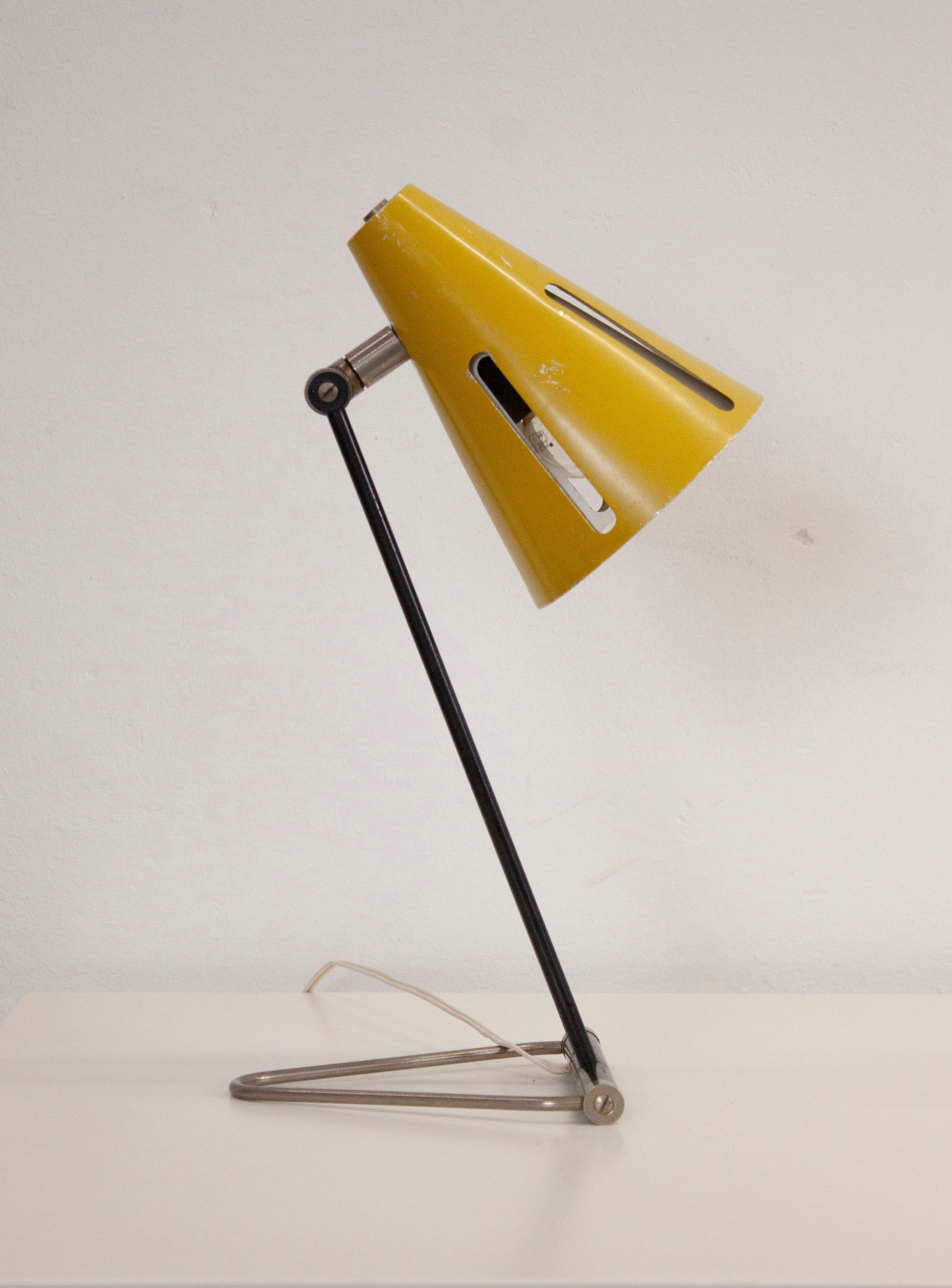 Hala 'Zonneserie' Model 1 Desk Lamp by H. Busquet (Yellow) - Image 19