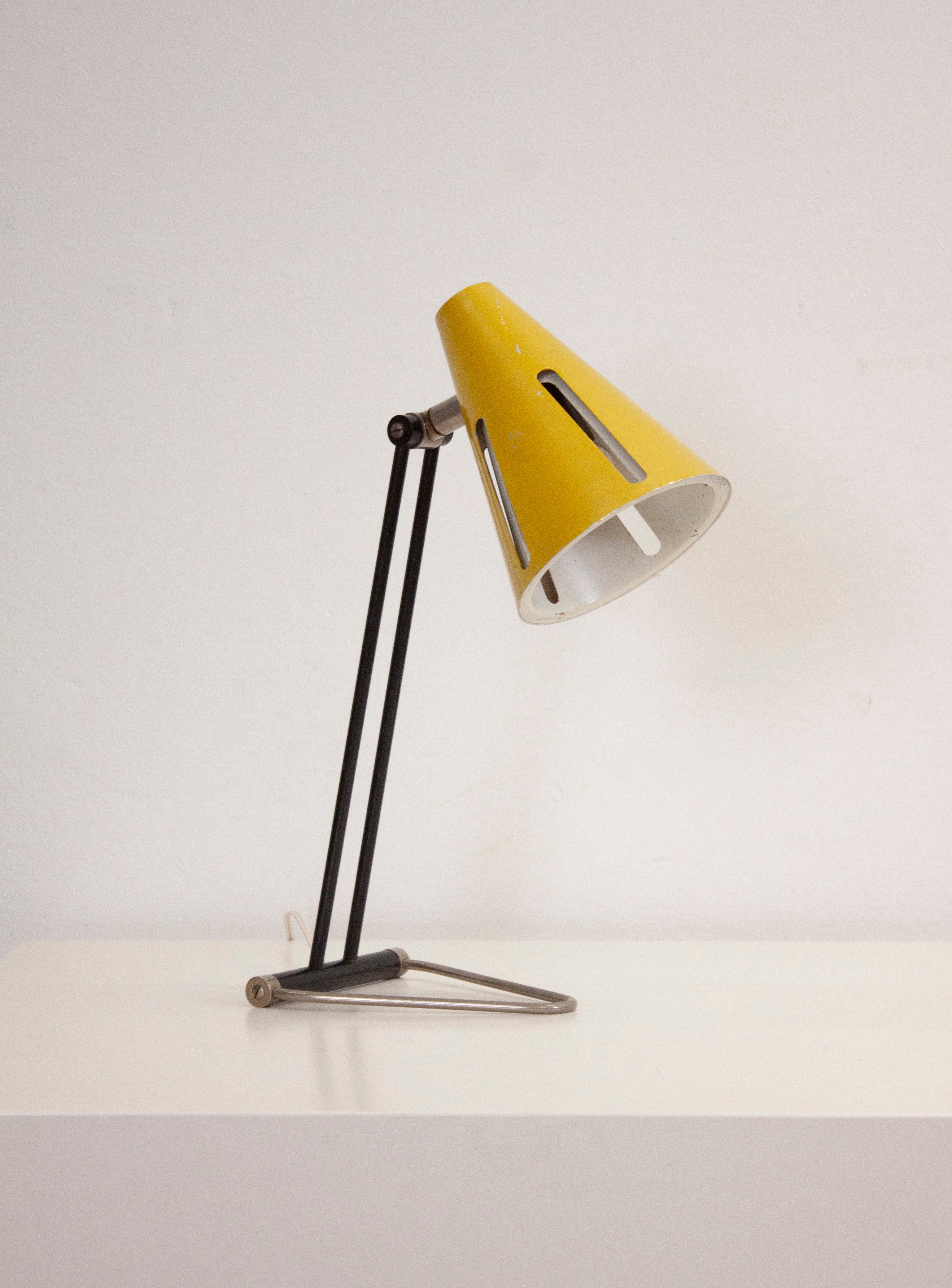 Hala 'Zonneserie' Model 1 Desk Lamp by H. Busquet (Yellow) - Image 6