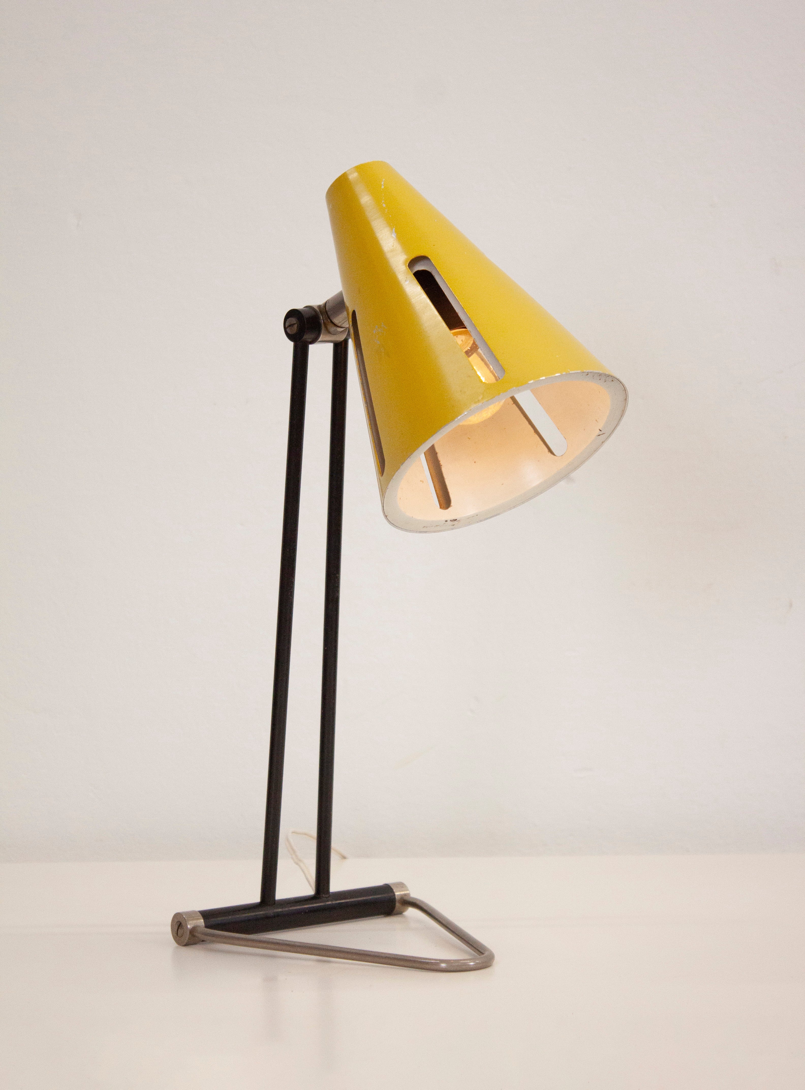 Hala 'Zonneserie' Model 1 Desk Lamp by H. Busquet (Yellow) - Image 7