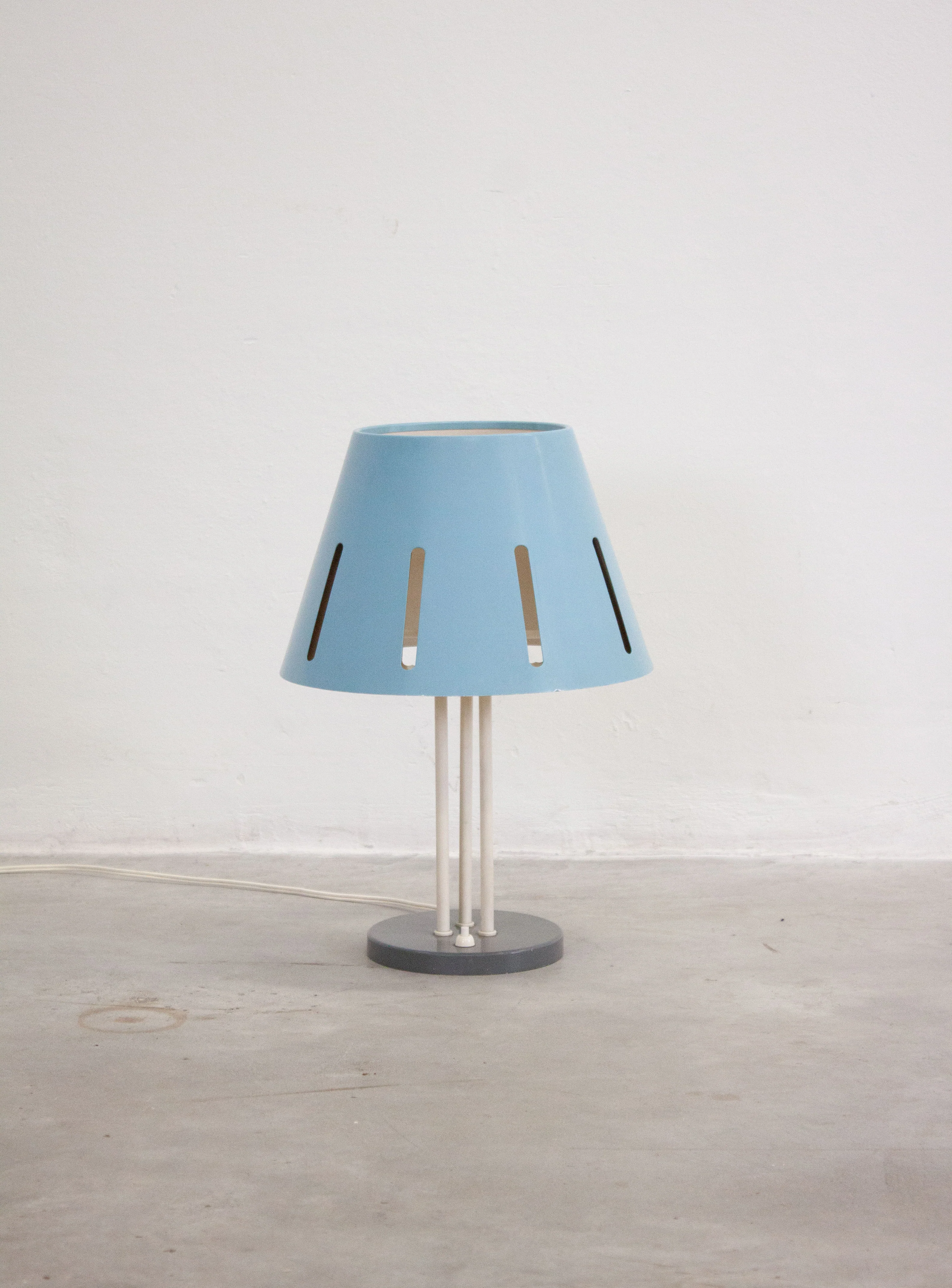 Hala 'Zonneserie' Model 9 Desk Lamp by H. Busquet (Light Blue) - Image 2