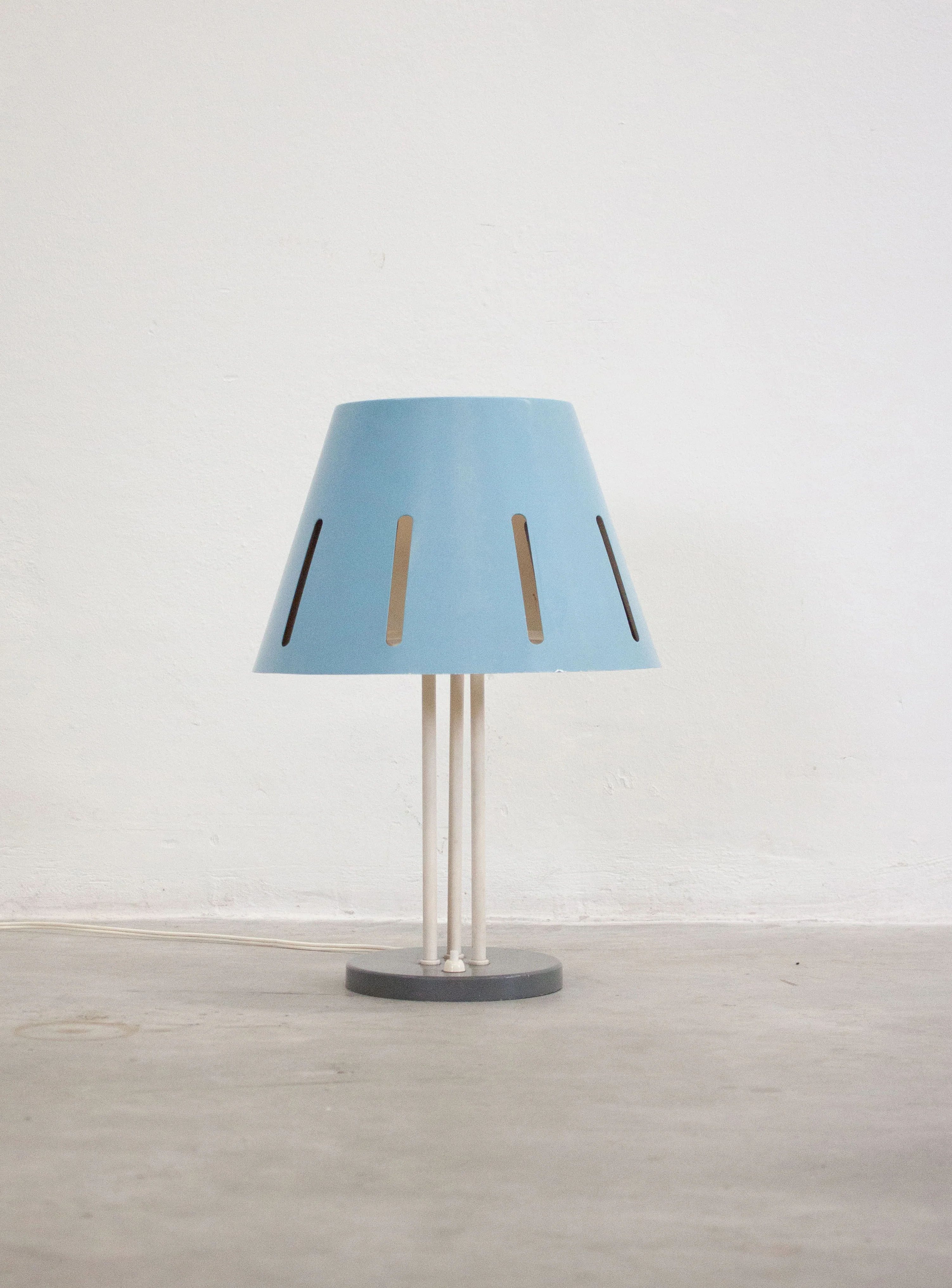 Hala 'Zonneserie' Model 9 Desk Lamp by H. Busquet (Light Blue) - Image 4