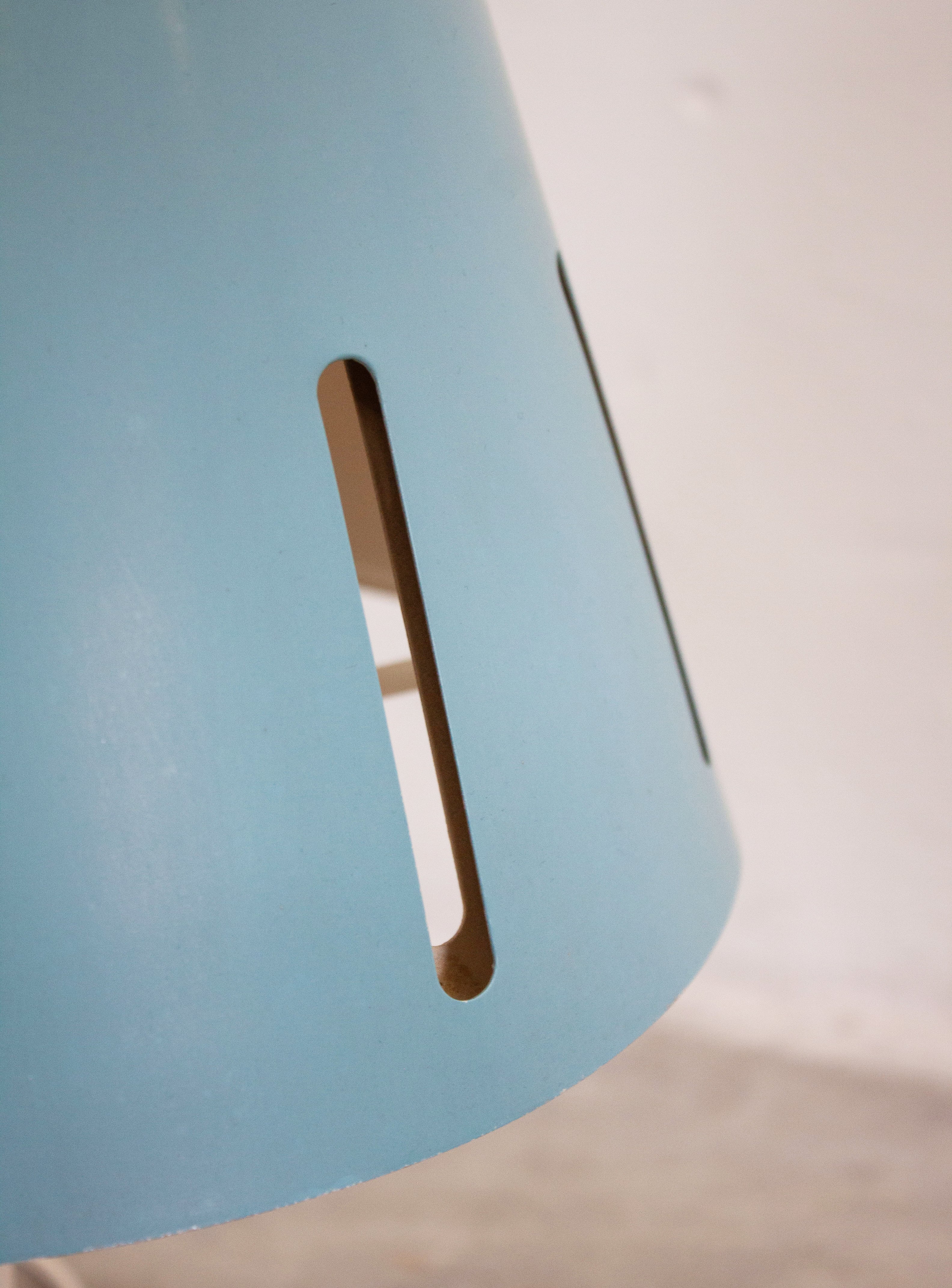 Hala 'Zonneserie' Model 9 Desk Lamp by H. Busquet (Light Blue) - Image 8