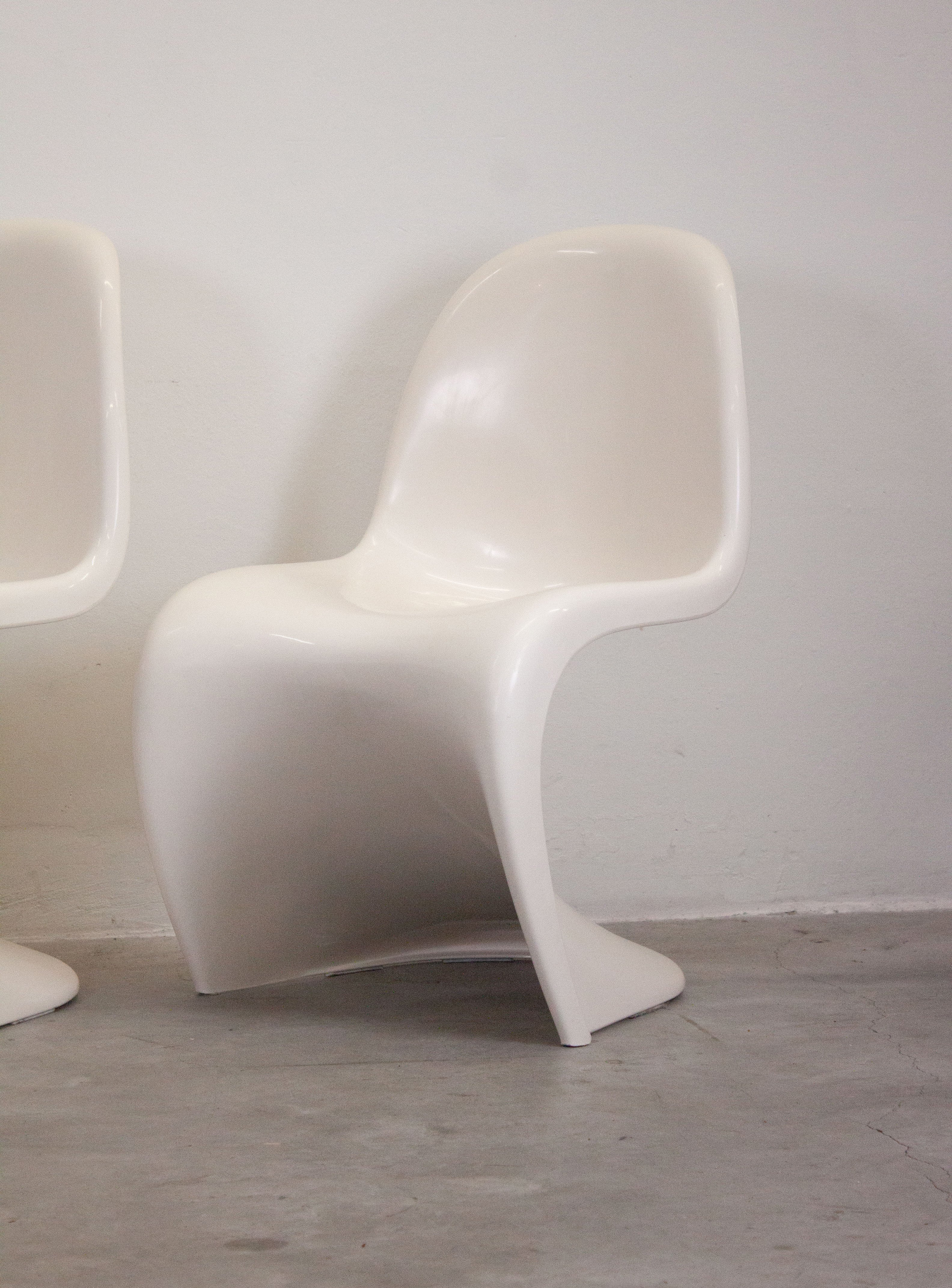 Herman Miller Panton Chair by Verner Panton (White) - Image 10