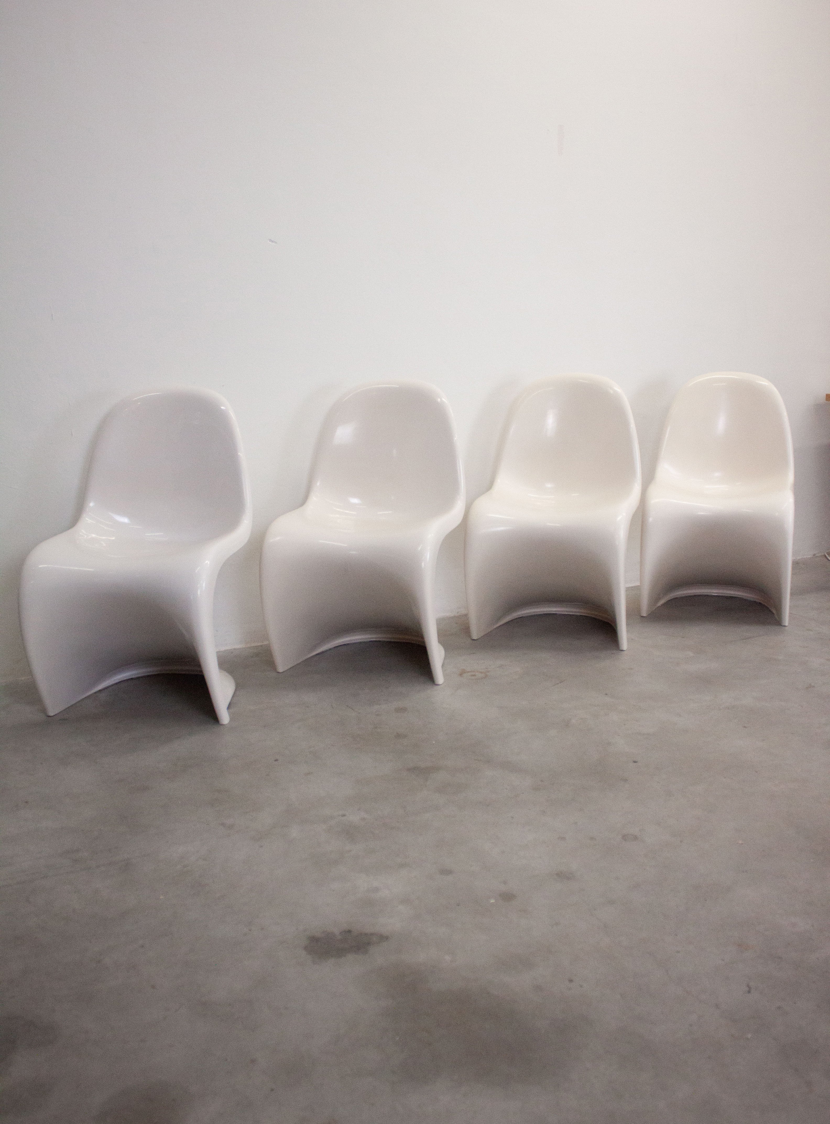 Herman Miller Panton Chair by Verner Panton (White) - Image 11