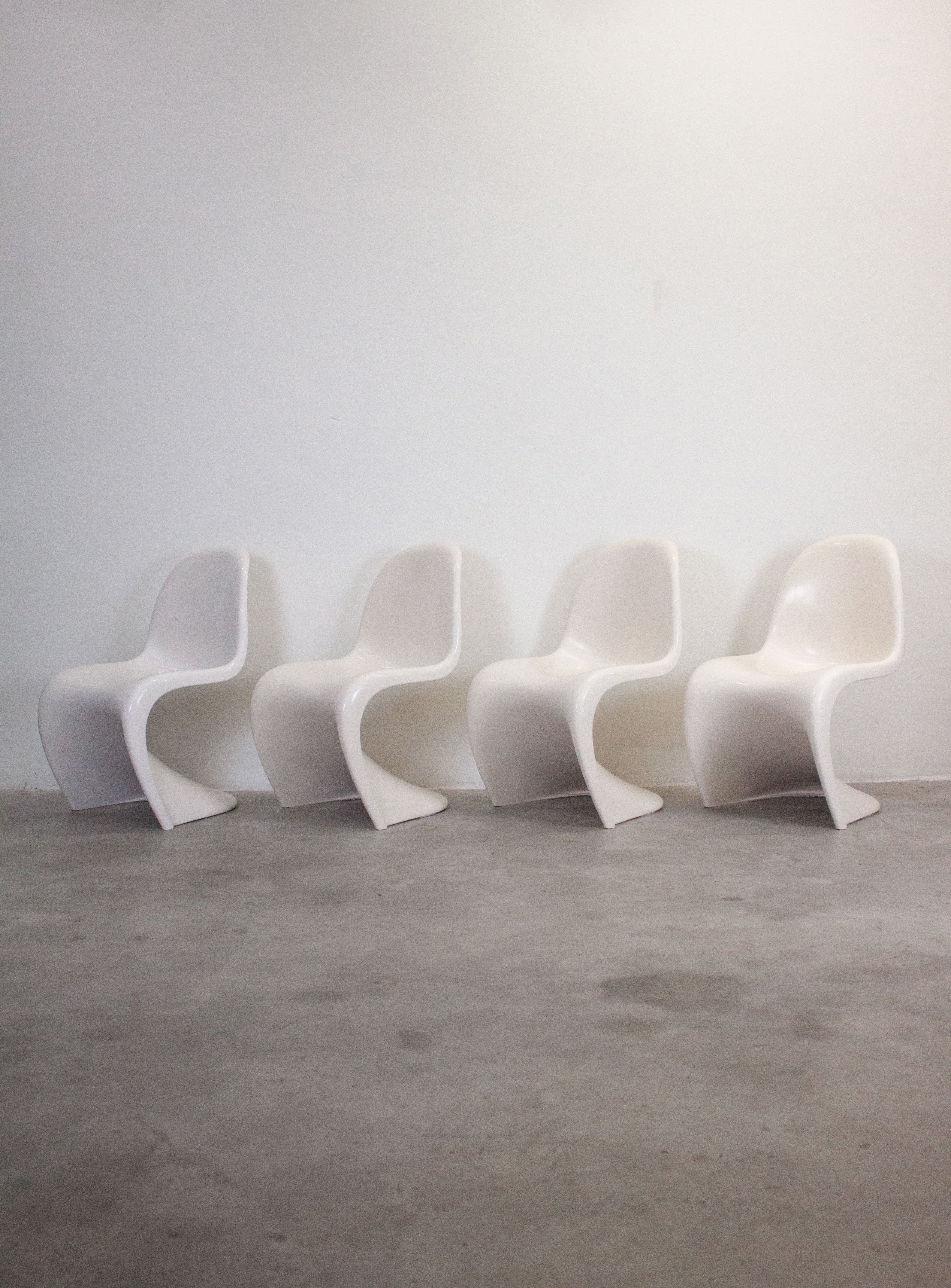 Herman Miller Panton Chair by Verner Panton (White) - Image 3