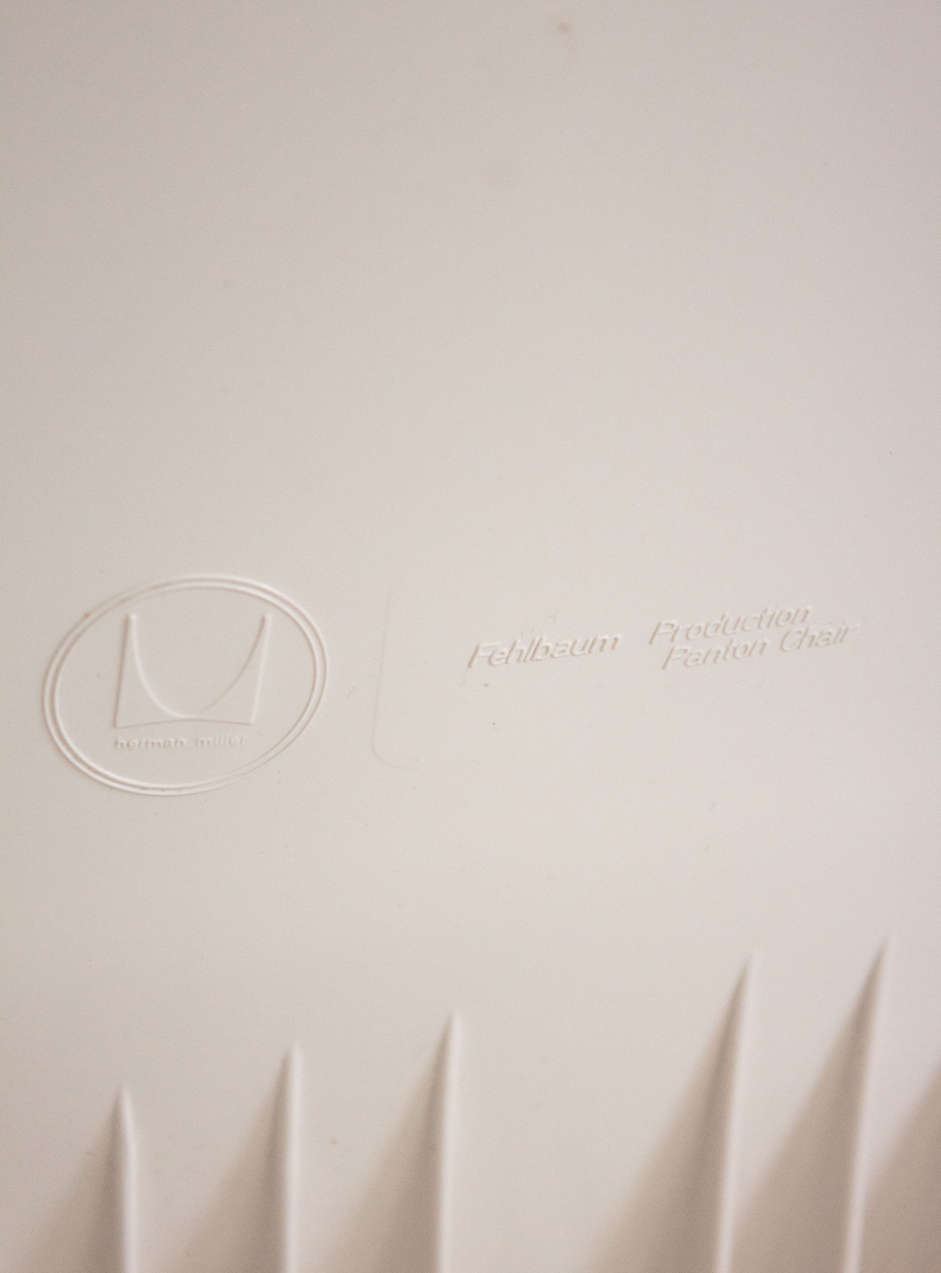 Herman Miller Panton Chair by Verner Panton (White) - Image 30