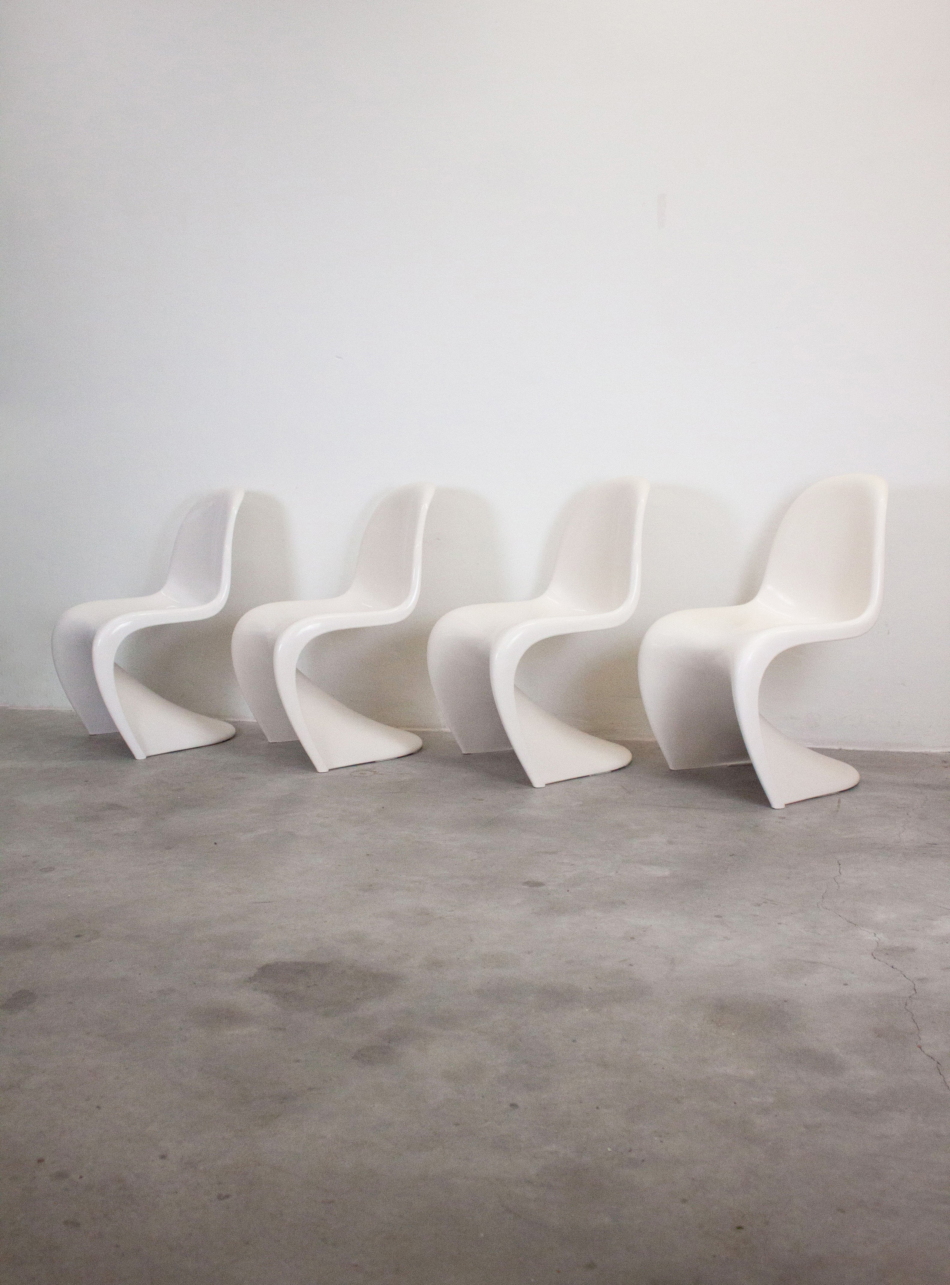 Herman Miller Panton Chair by Verner Panton (White) - Image 4