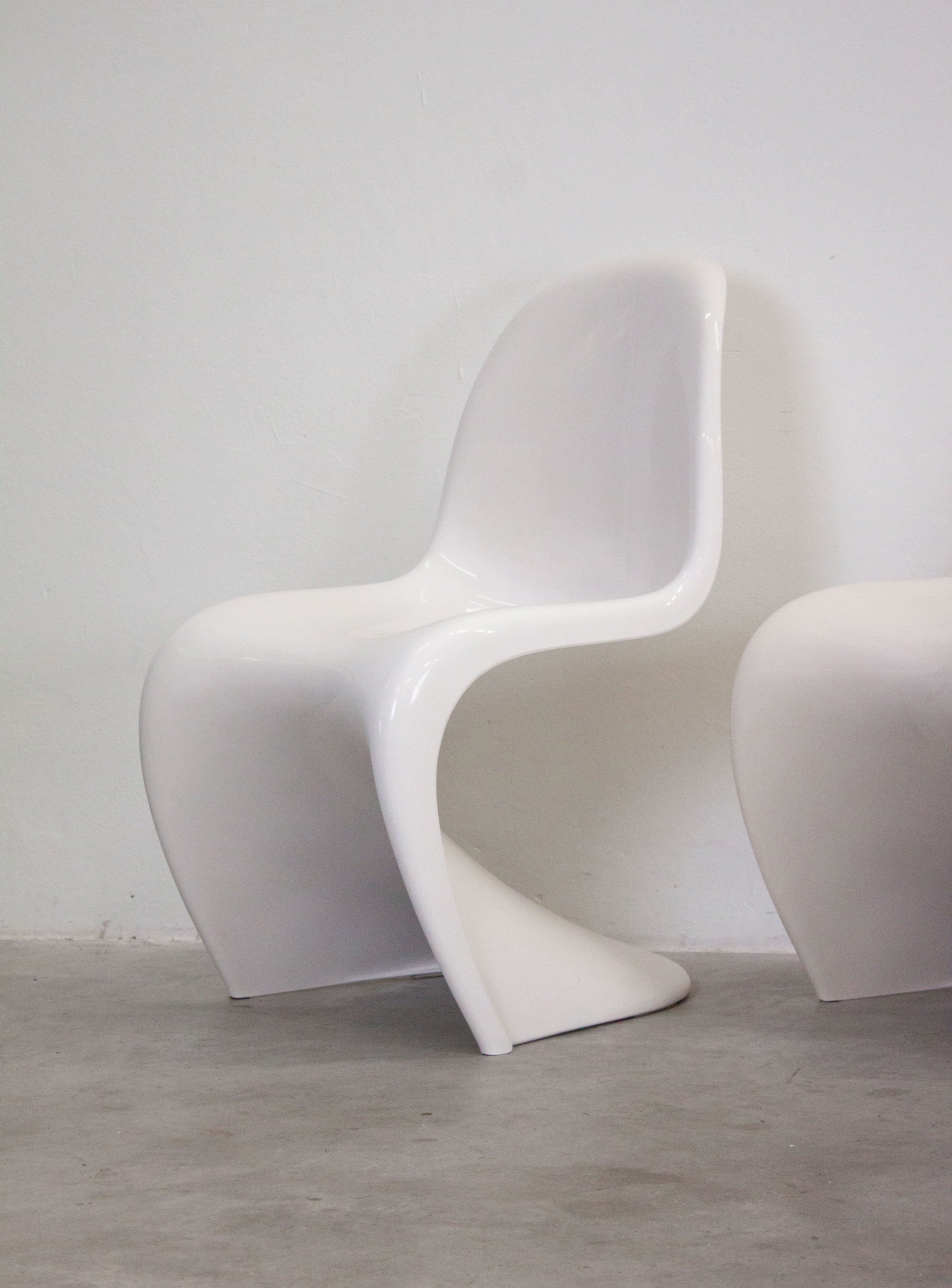 Herman Miller Panton Chair by Verner Panton (White) - Image 7