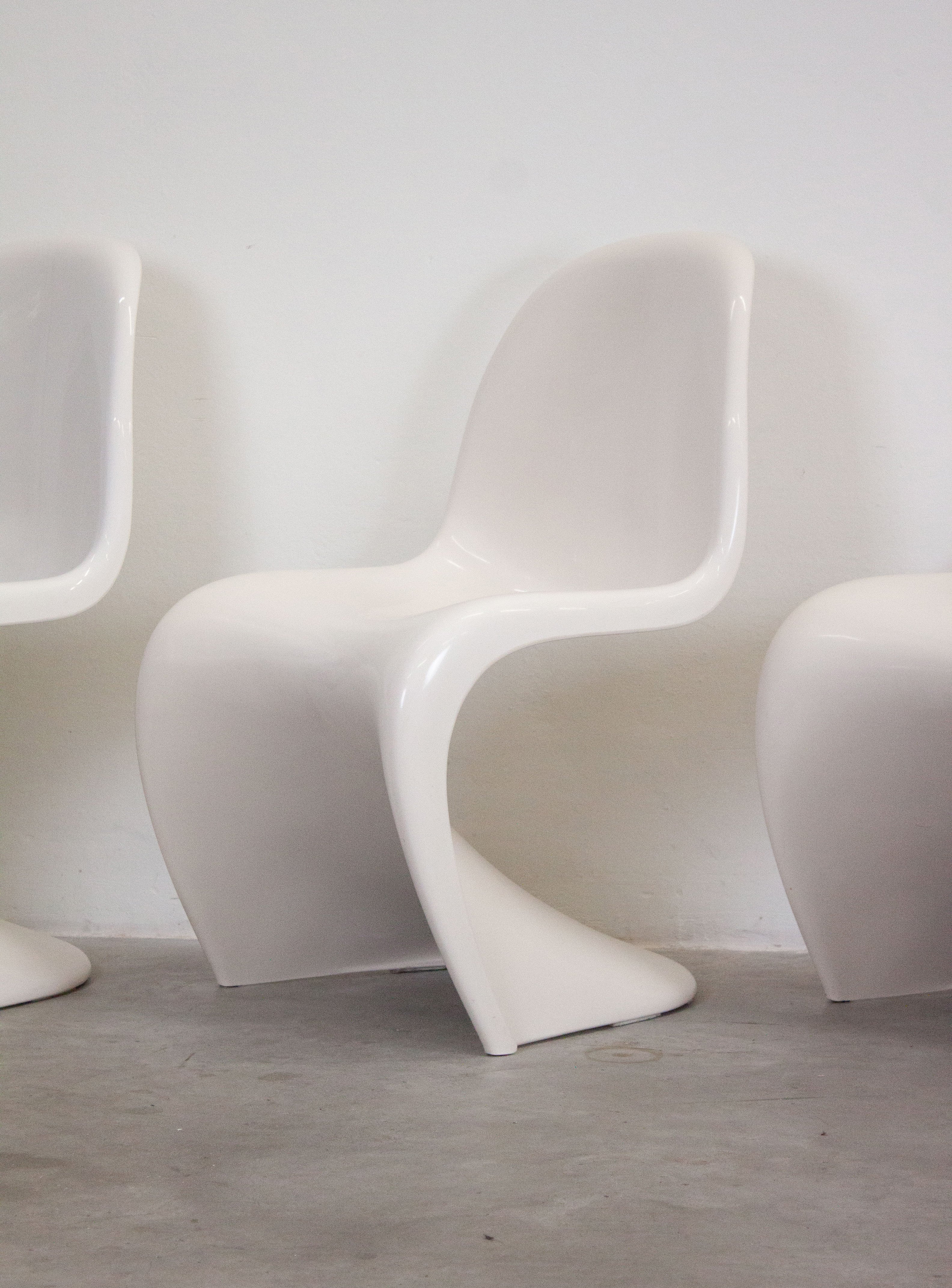 Herman Miller Panton Chair by Verner Panton (White) - Image 8
