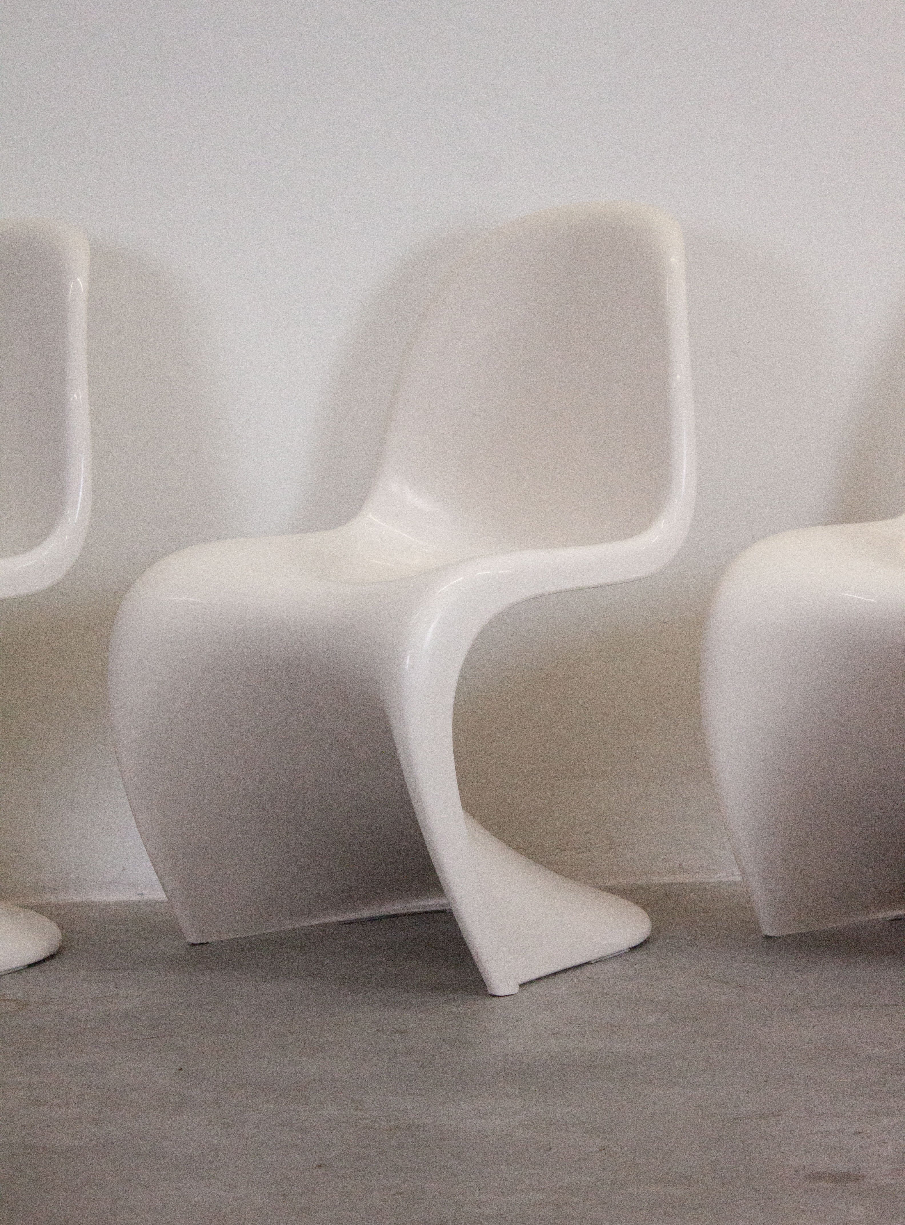 Herman Miller Panton Chair by Verner Panton (White) - Image 9