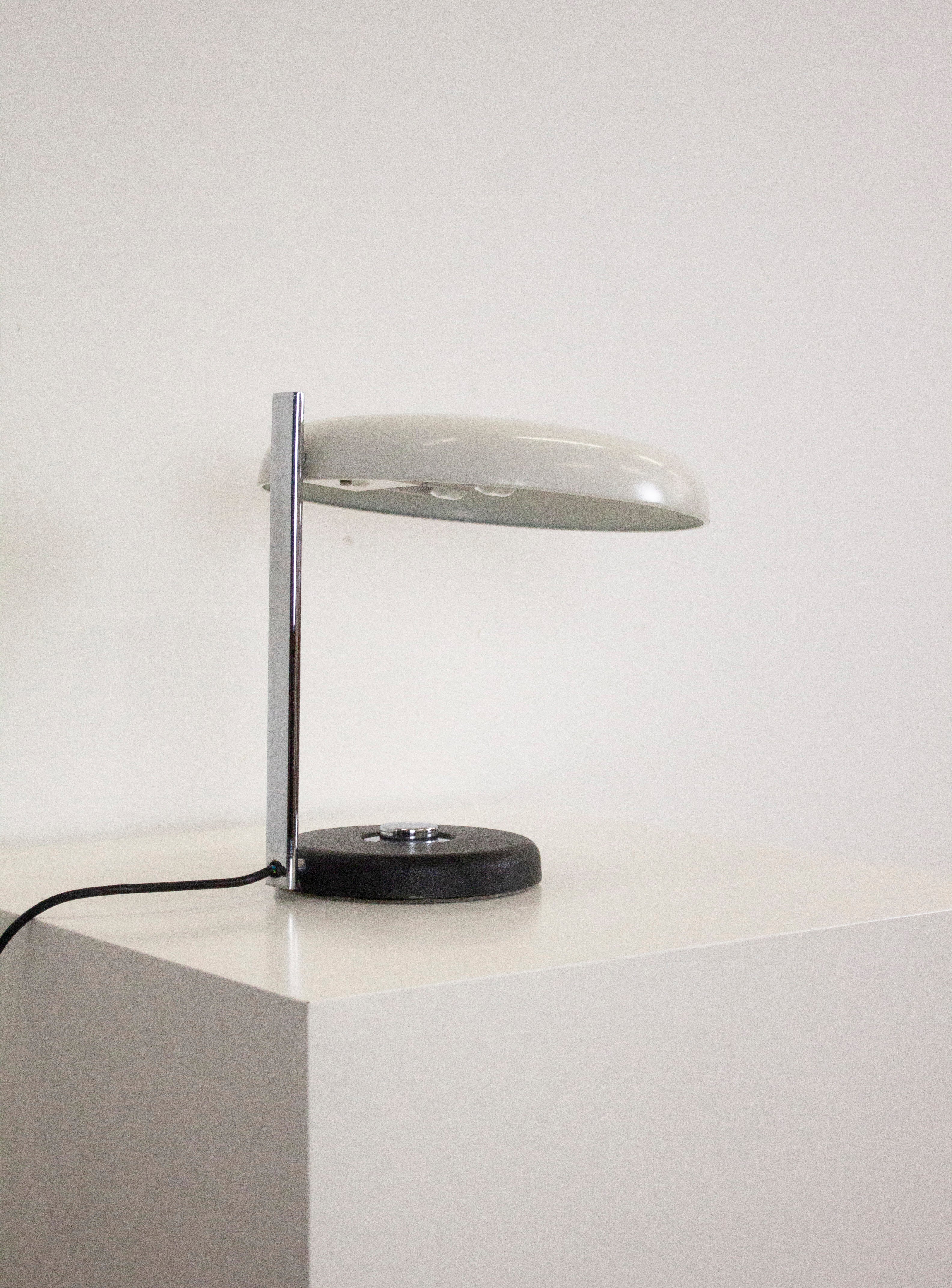 Hillebrand Oslo Desk Lamp by Heinz Pfaender (Light Grey) - Image 11