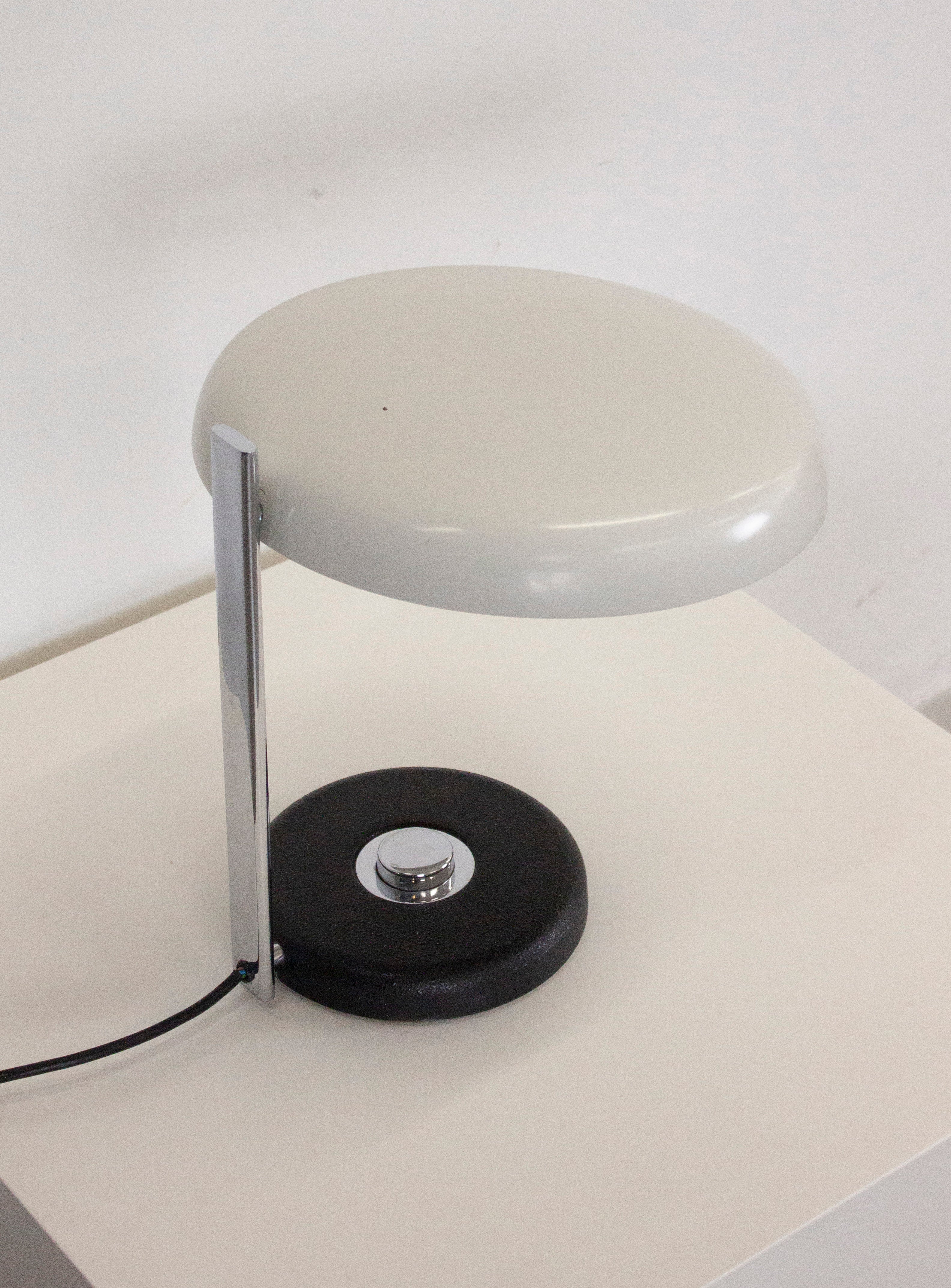 Hillebrand Oslo Desk Lamp by Heinz Pfaender (Light Grey) - Image 12
