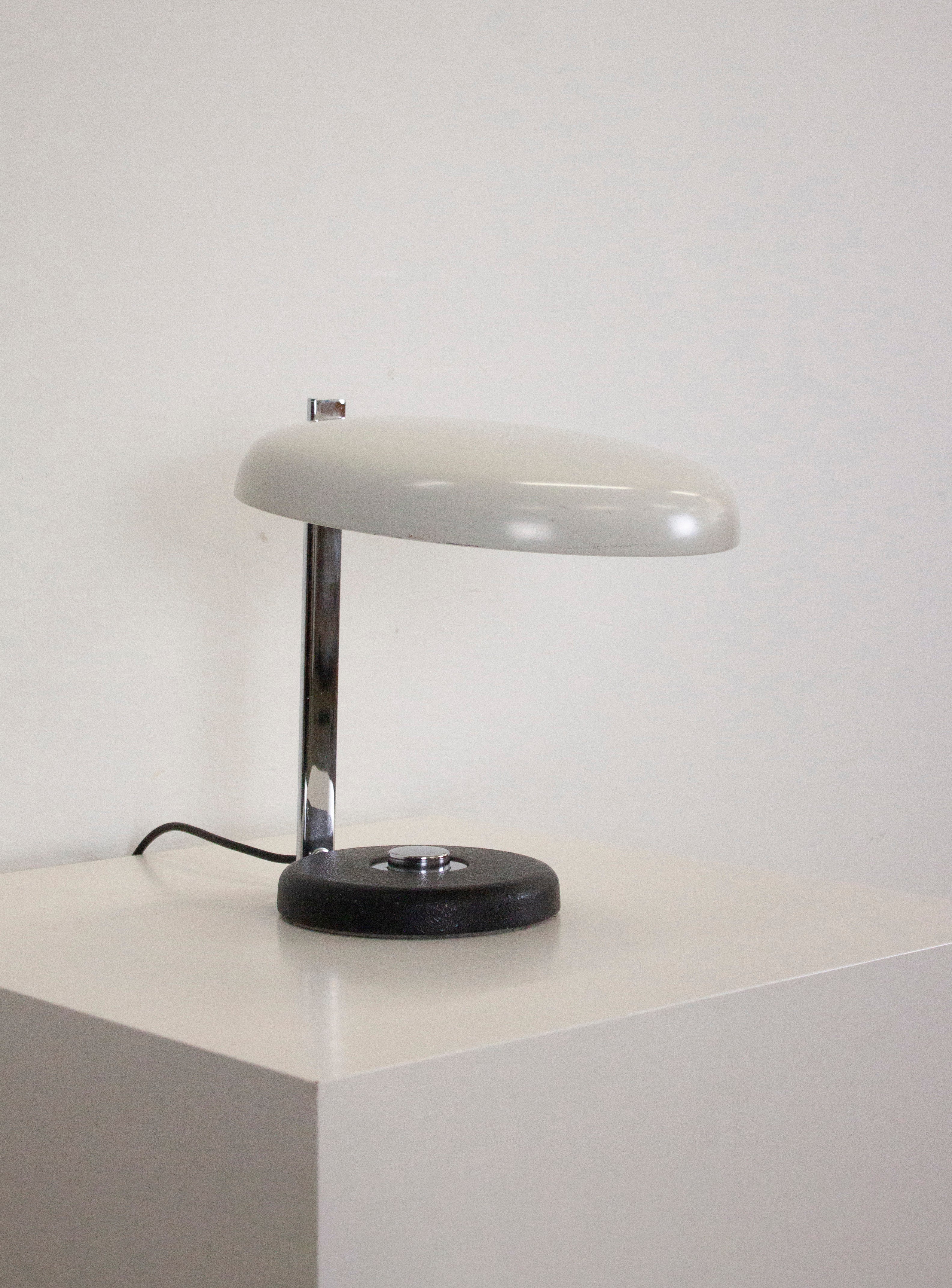 Hillebrand Oslo Desk Lamp by Heinz Pfaender (Light Grey) - Image 2