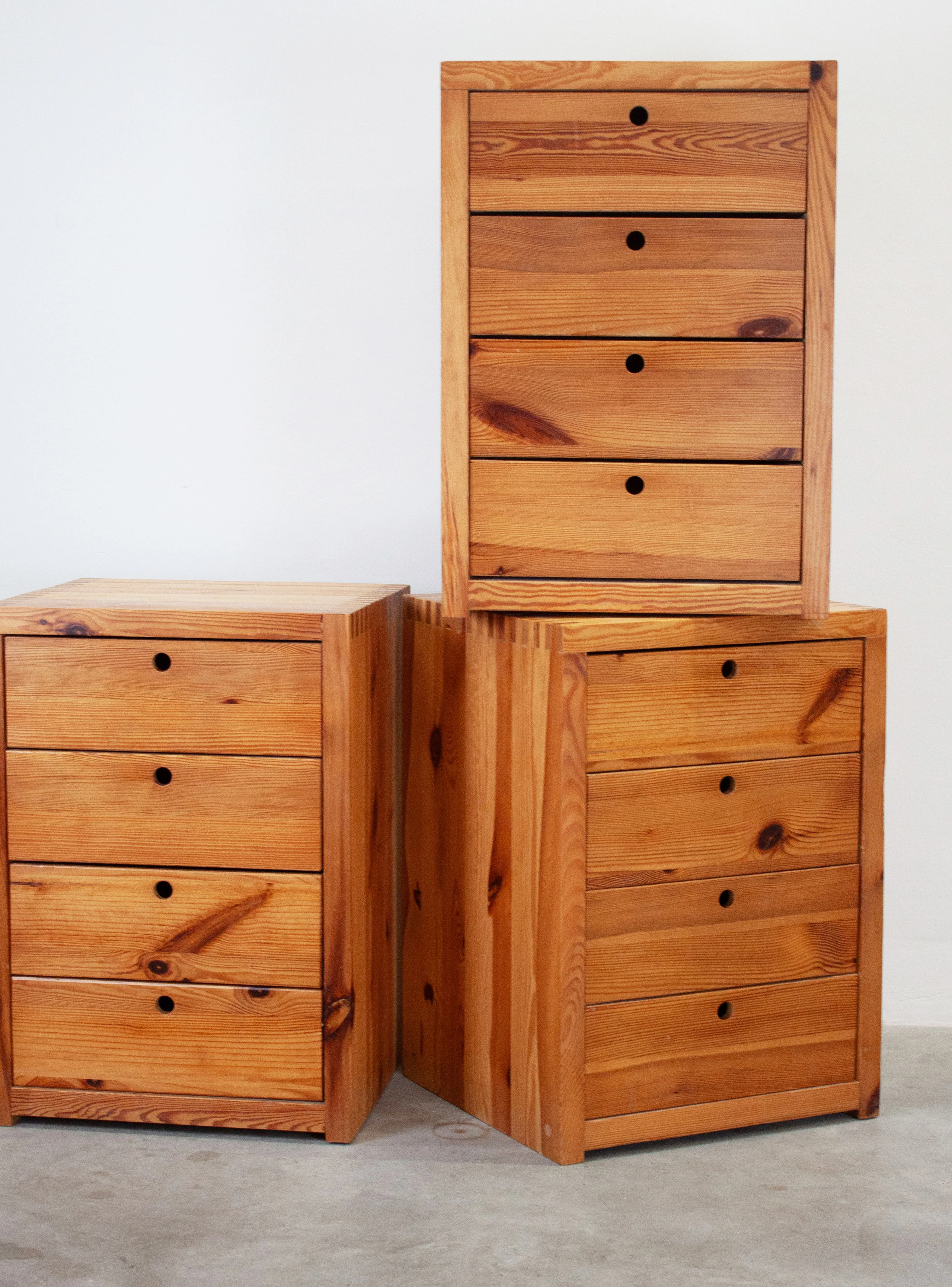 Houtwerk Hattem Pine Chest of Drawers by Ate van Apeldoorn - Image 16