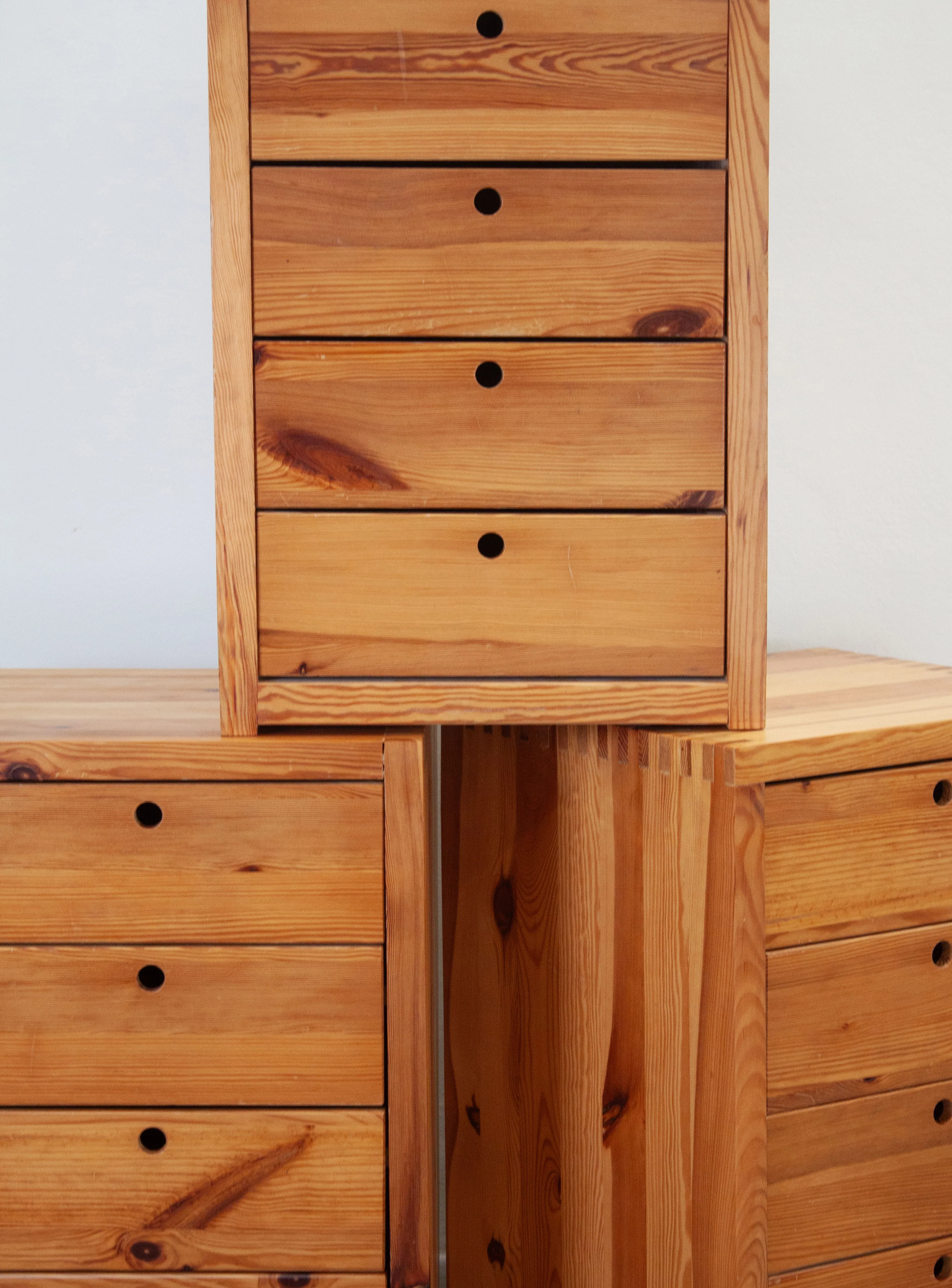Houtwerk Hattem Pine Chest of Drawers by Ate van Apeldoorn - Image 19