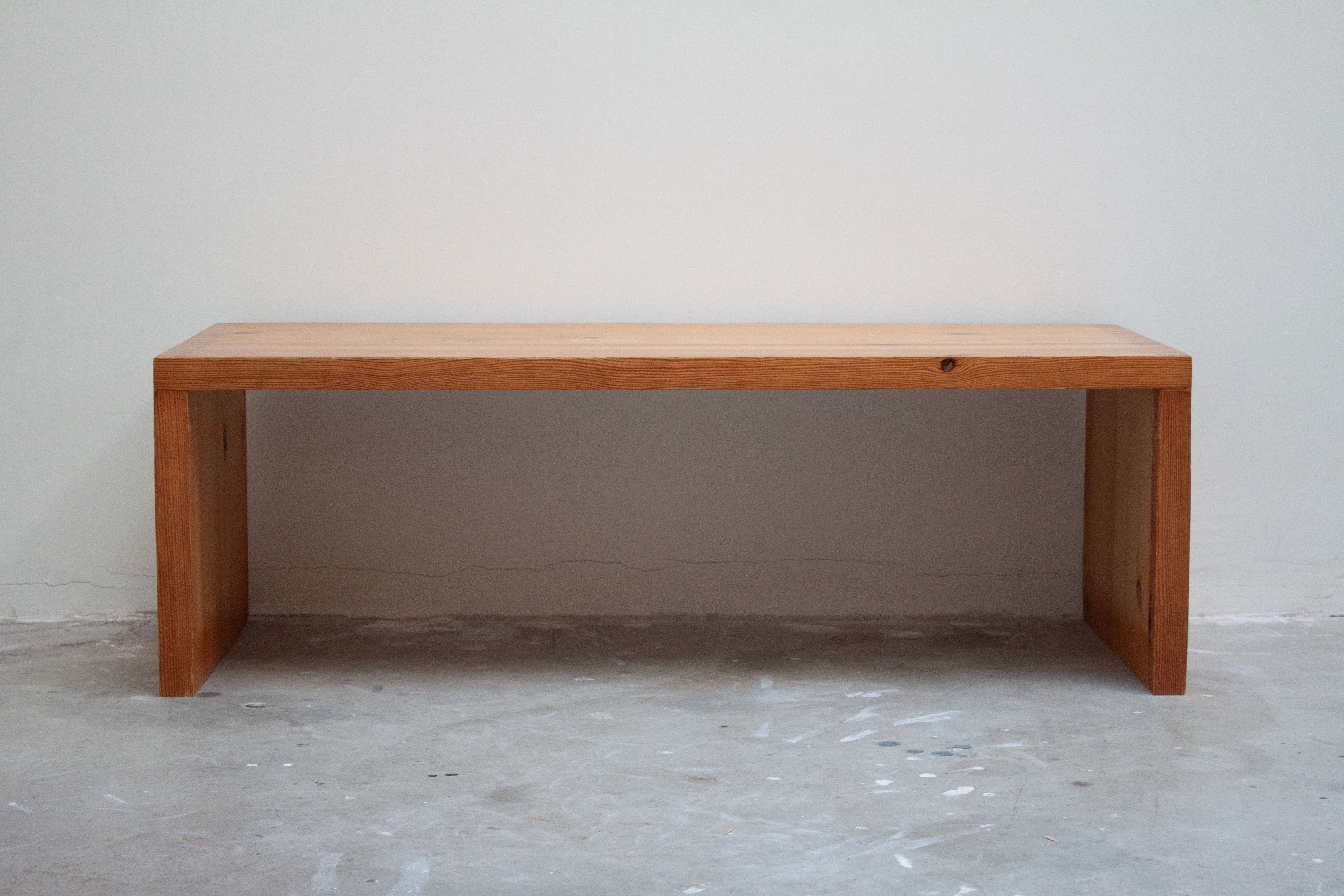 Houtwerk Hattem Pine Lowboard / Bench by Ate van Apeldoorn - Image 13