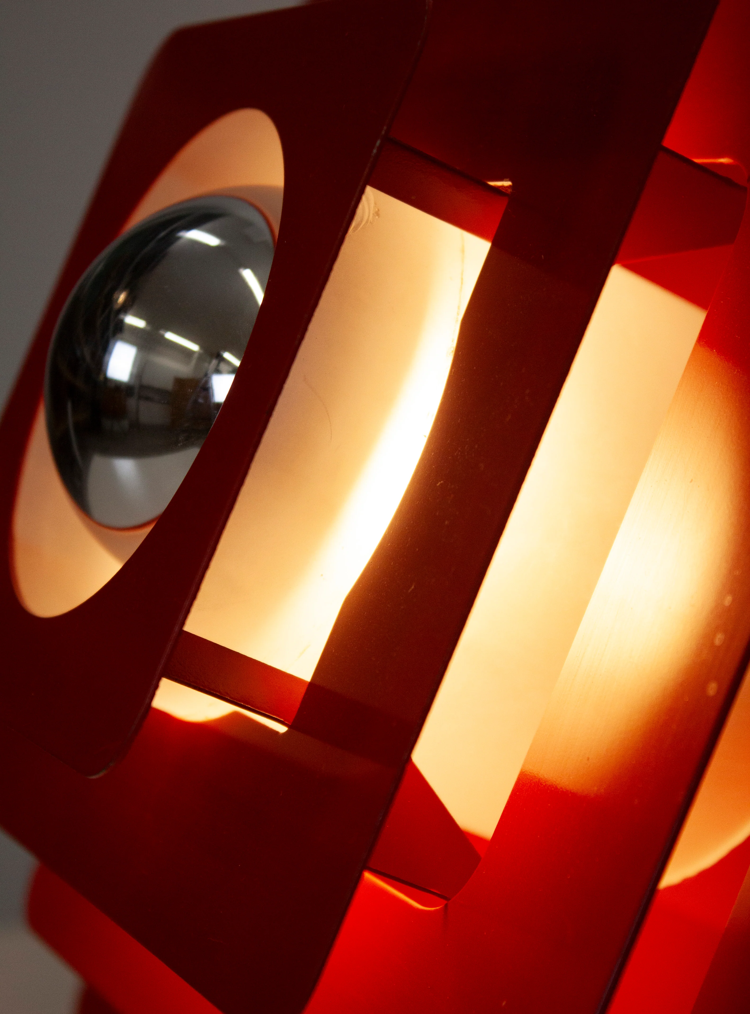 Hustadt Leuchten Wall Lamp (Red) - Image 15