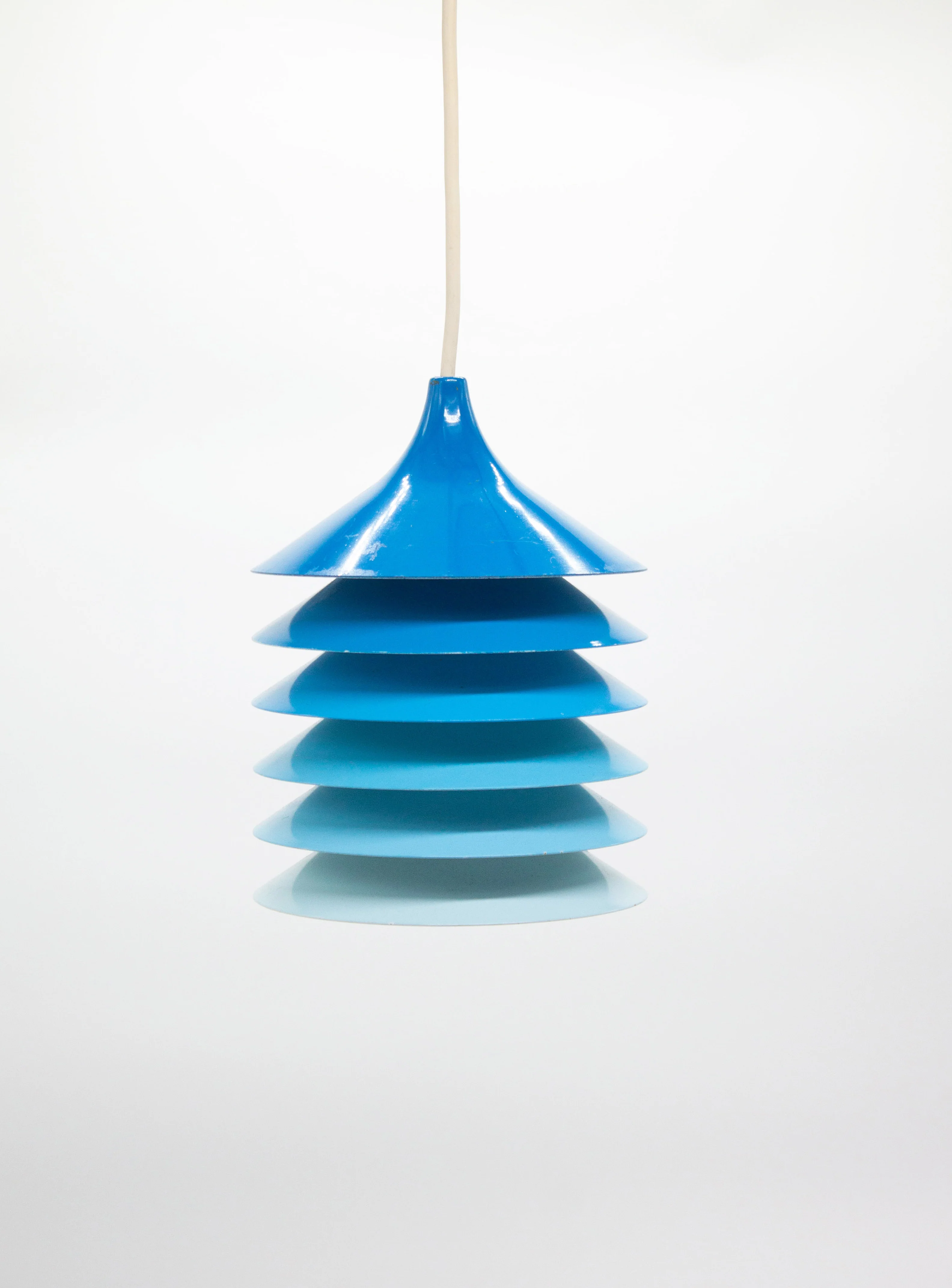 Ikea Duett Pendant Lamp by Bent Gantzel Boysen (Blue Gradient) - Image 7
