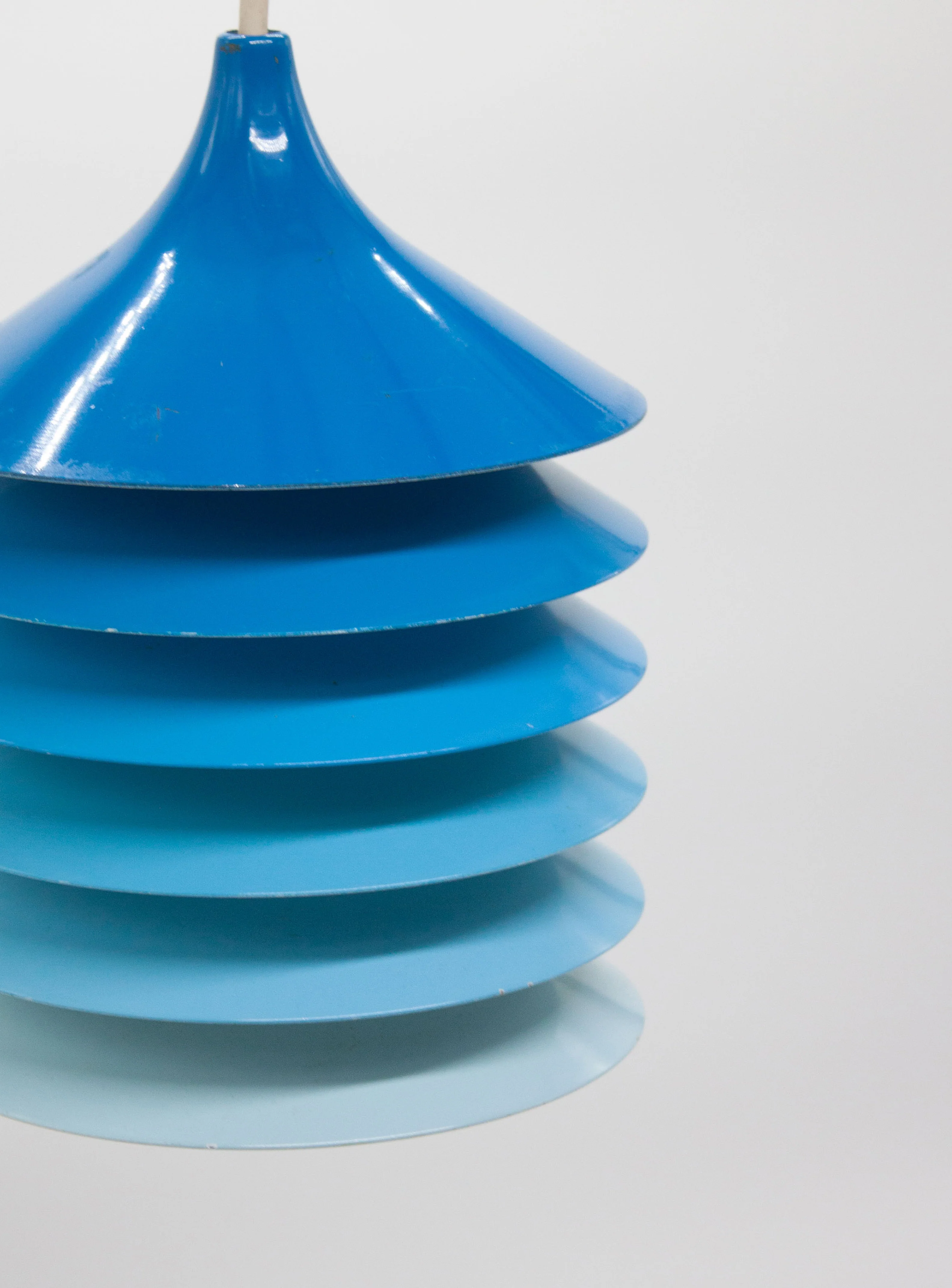 Ikea Duett Pendant Lamp by Bent Gantzel Boysen (Blue Gradient) - Image 8