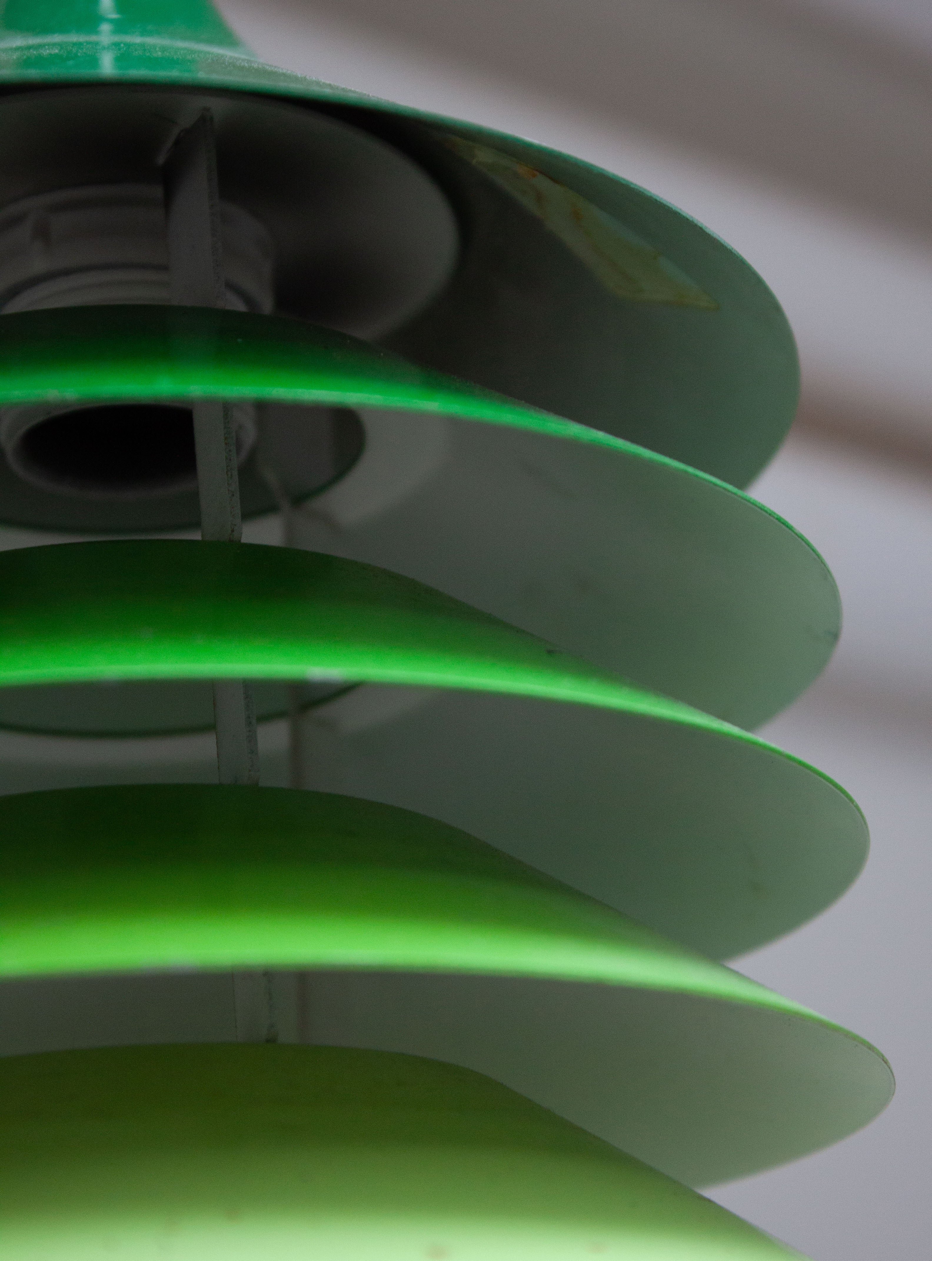 Ikea Duett Pendant Lamp by Bent Gantzel Boysen (Green Gradient) - Image 5