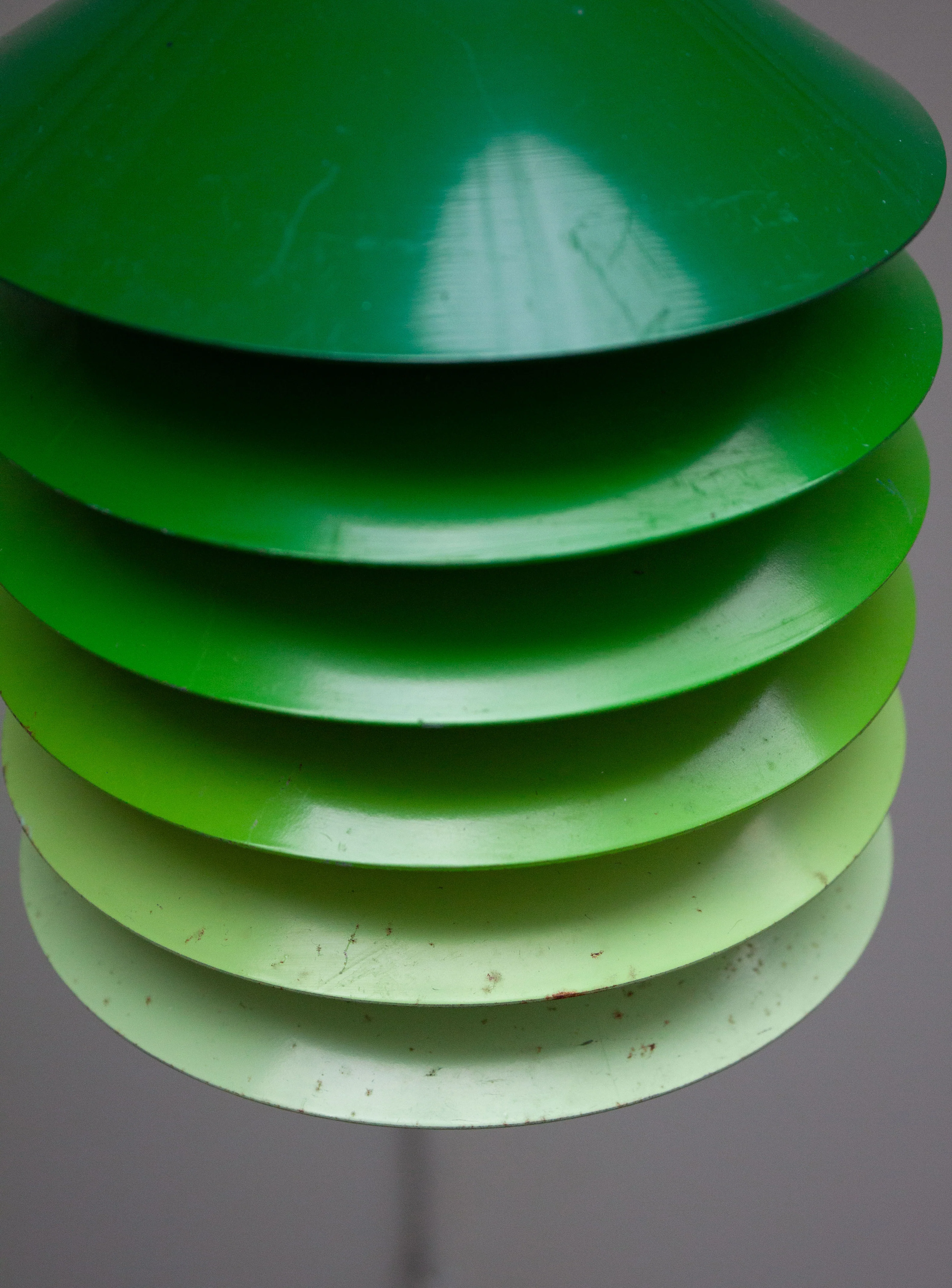 Ikea Duett Pendant Lamp by Bent Gantzel Boysen (Green Gradient) - Image 6