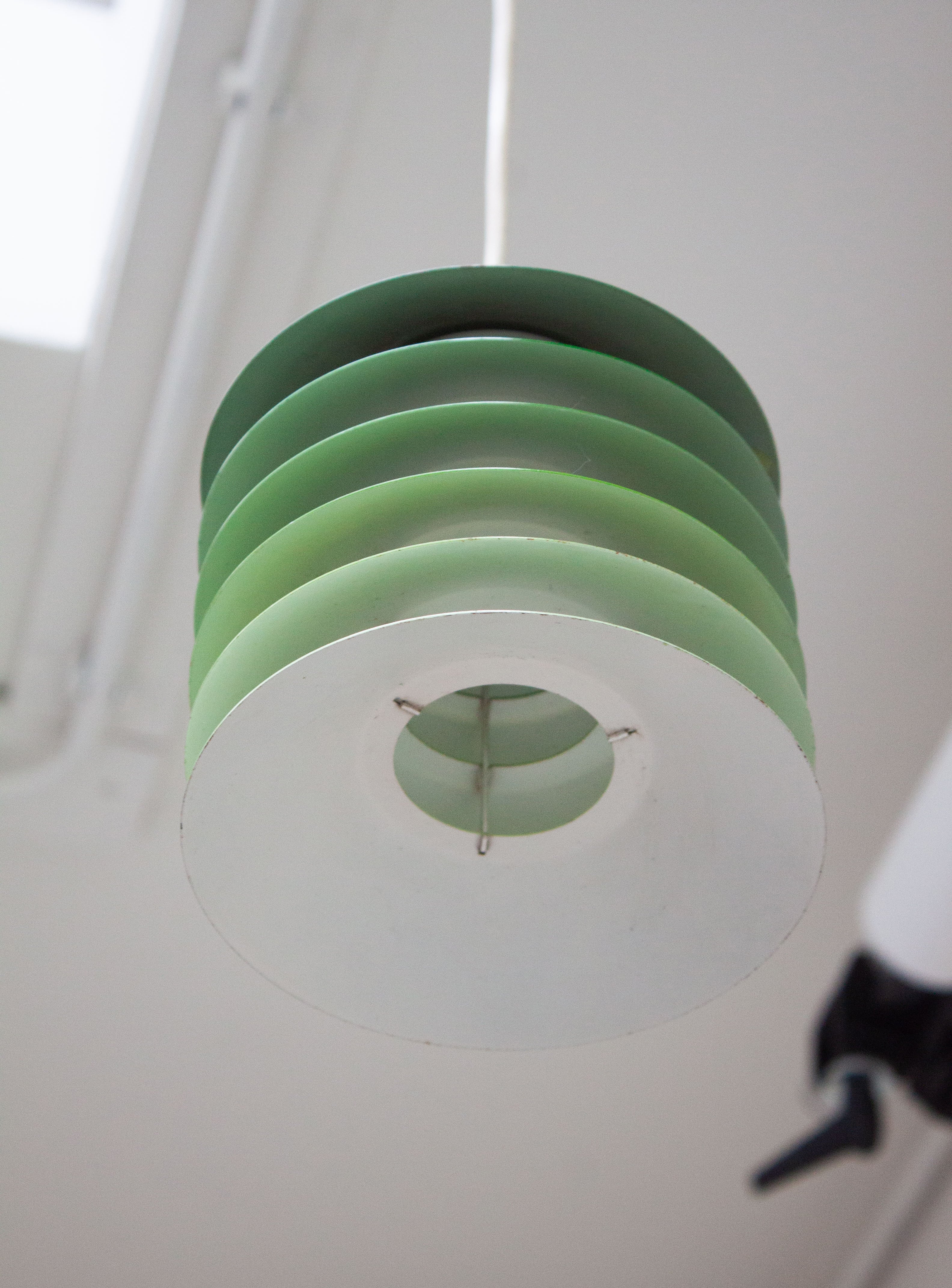 Ikea Duett Pendant Lamp by Bent Gantzel Boysen (Green Gradient) - Image 7