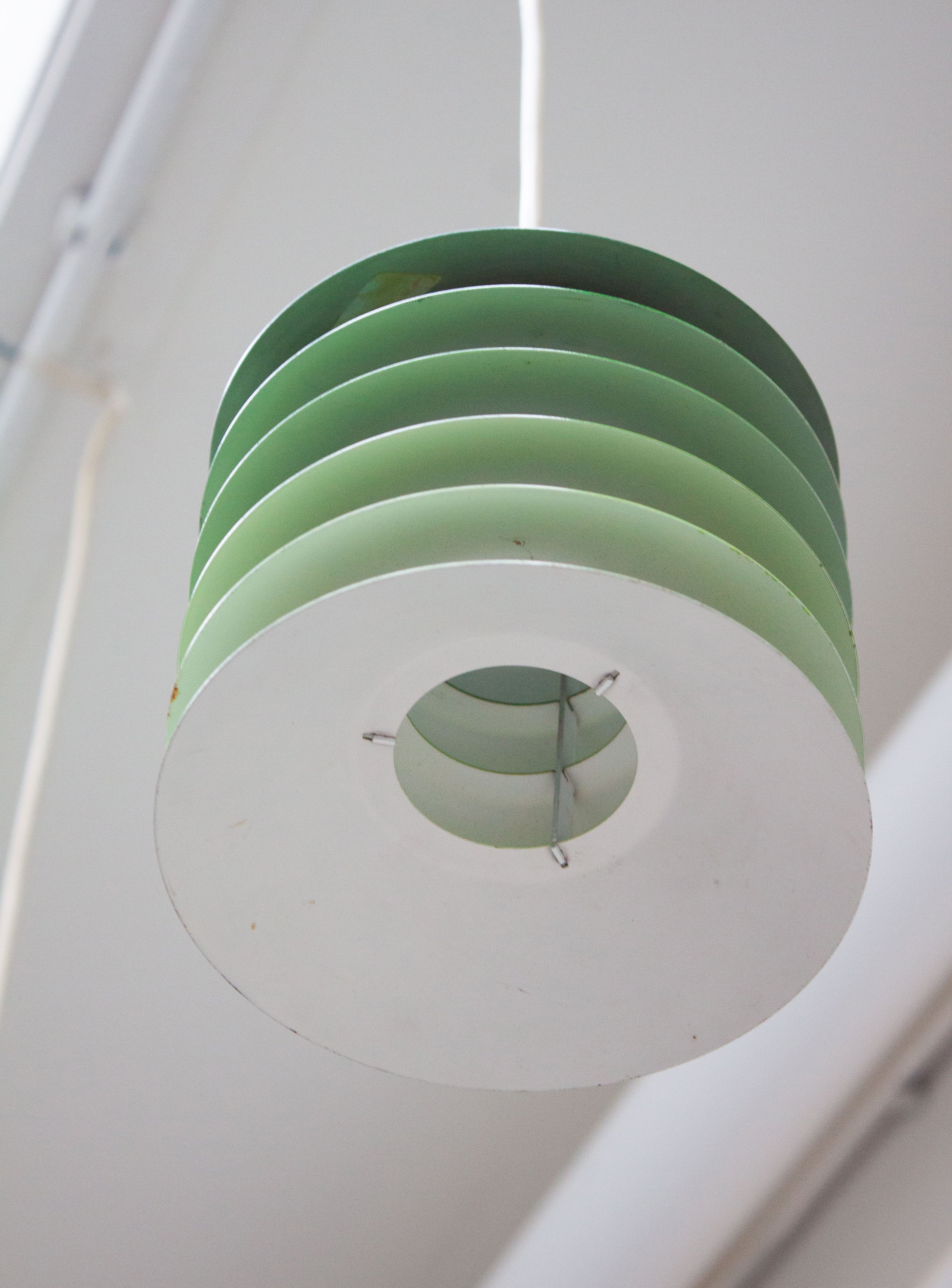 Ikea Duett Pendant Lamp by Bent Gantzel Boysen (Green Gradient) - Image 8
