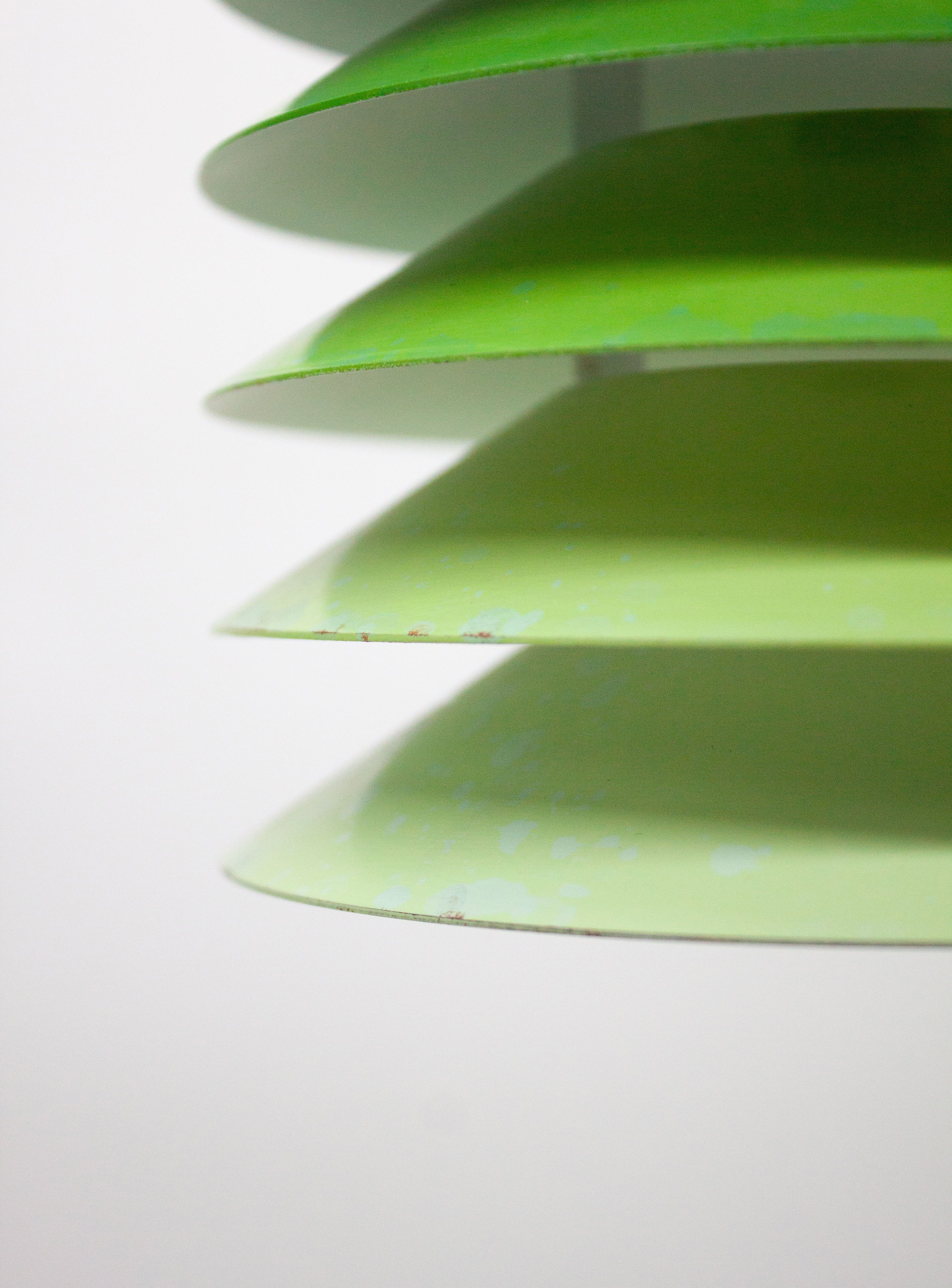 Ikea Duett Pendant Lamp by Bent Gantzel Boysen (Green Gradient) - Image 3