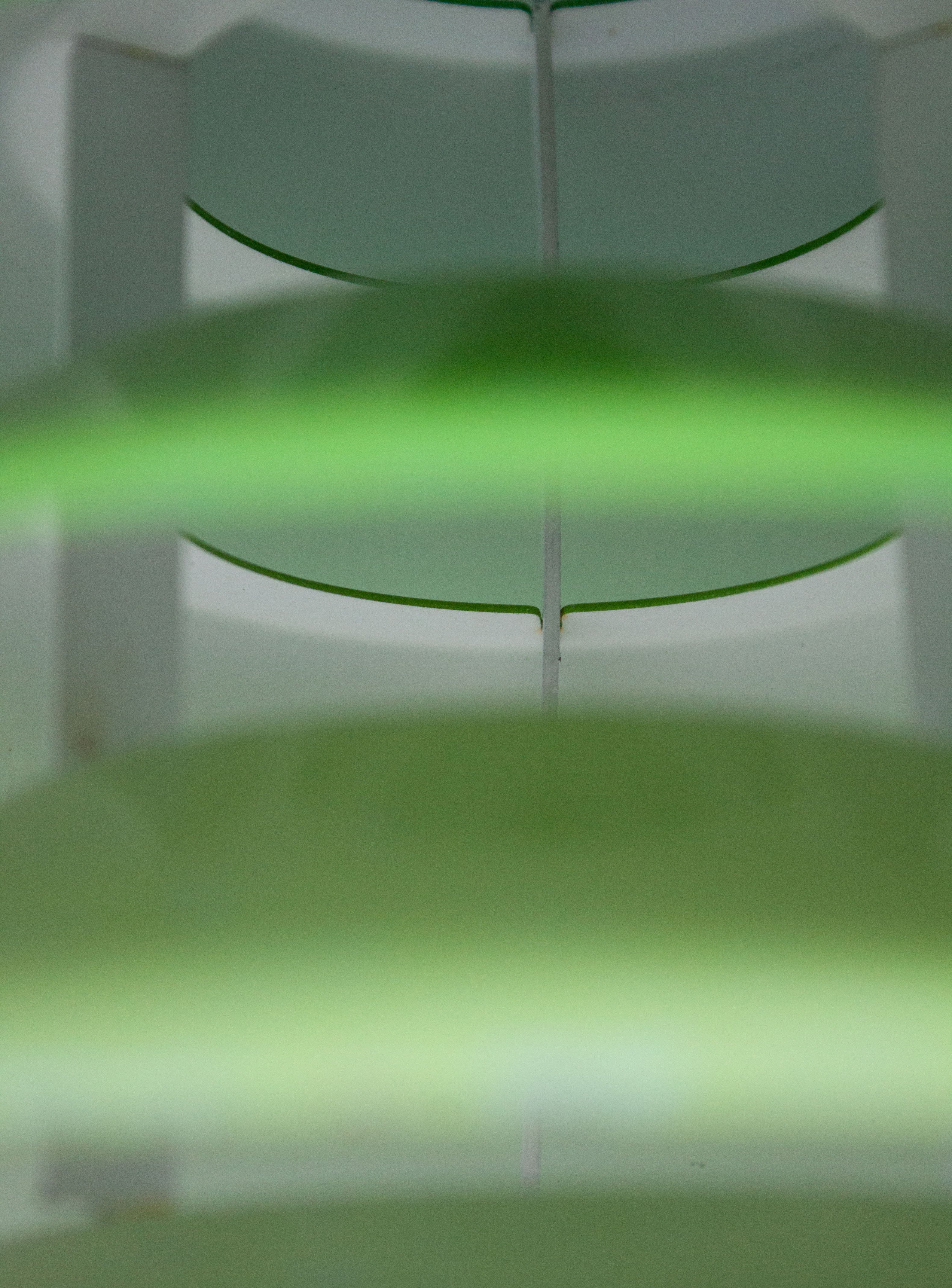 Ikea Duett Pendant Lamp by Bent Gantzel Boysen (Green Gradient) - Image 9