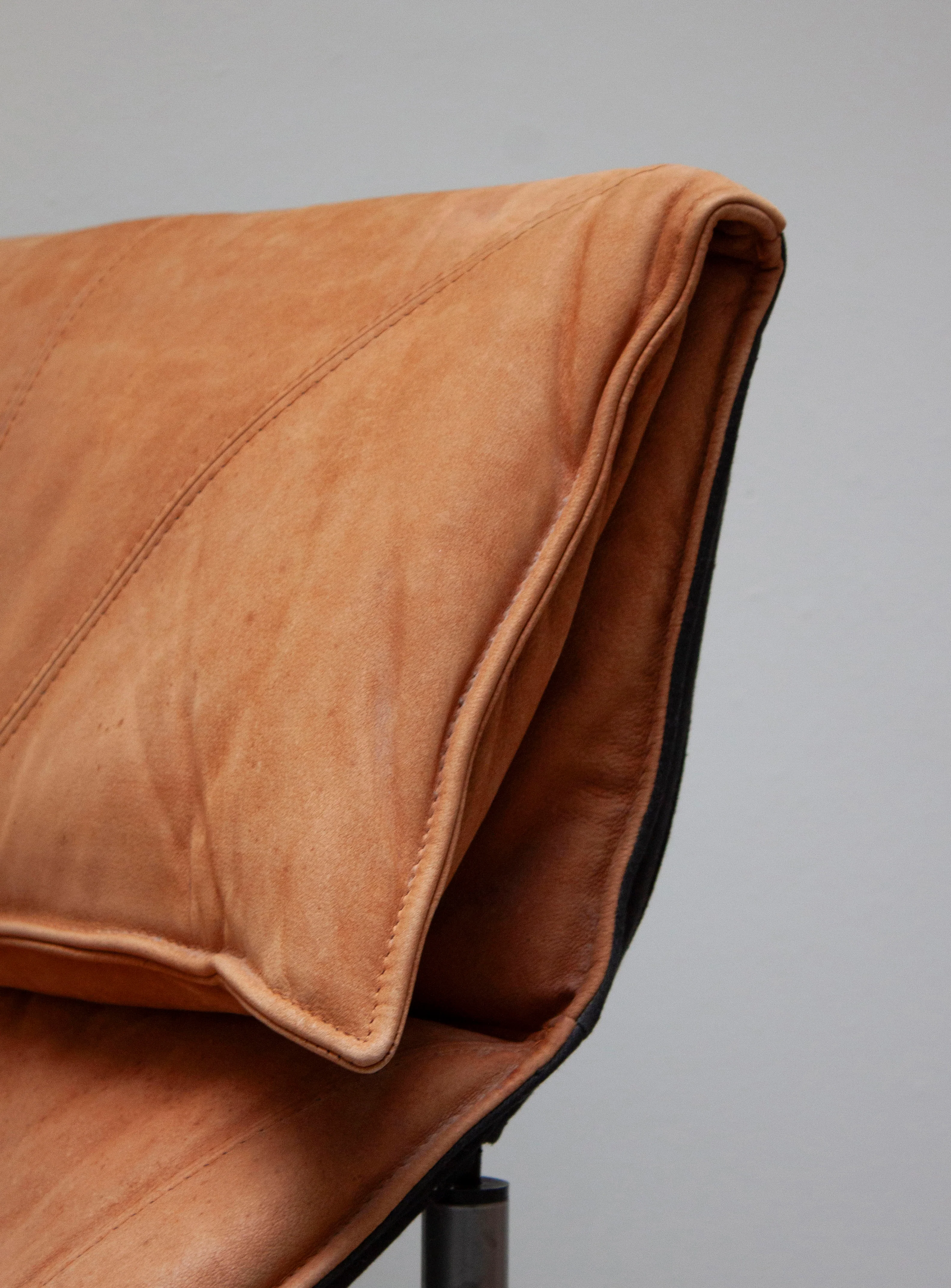 Ikea Skye Chaise Longue by Tord Björklund (Cognac) - Image 10