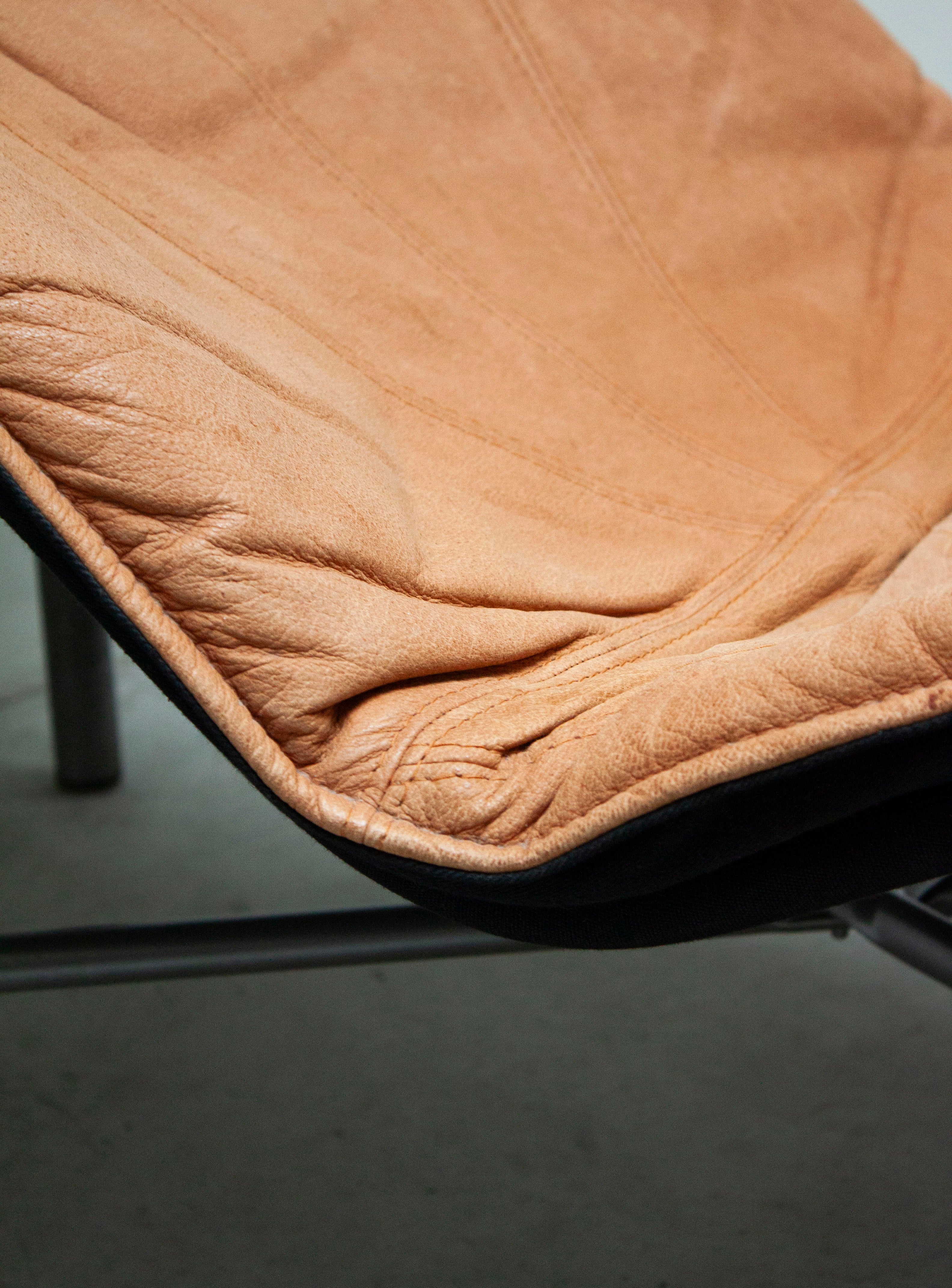 Ikea Skye Chaise Longue by Tord Björklund (Cognac) - Image 17