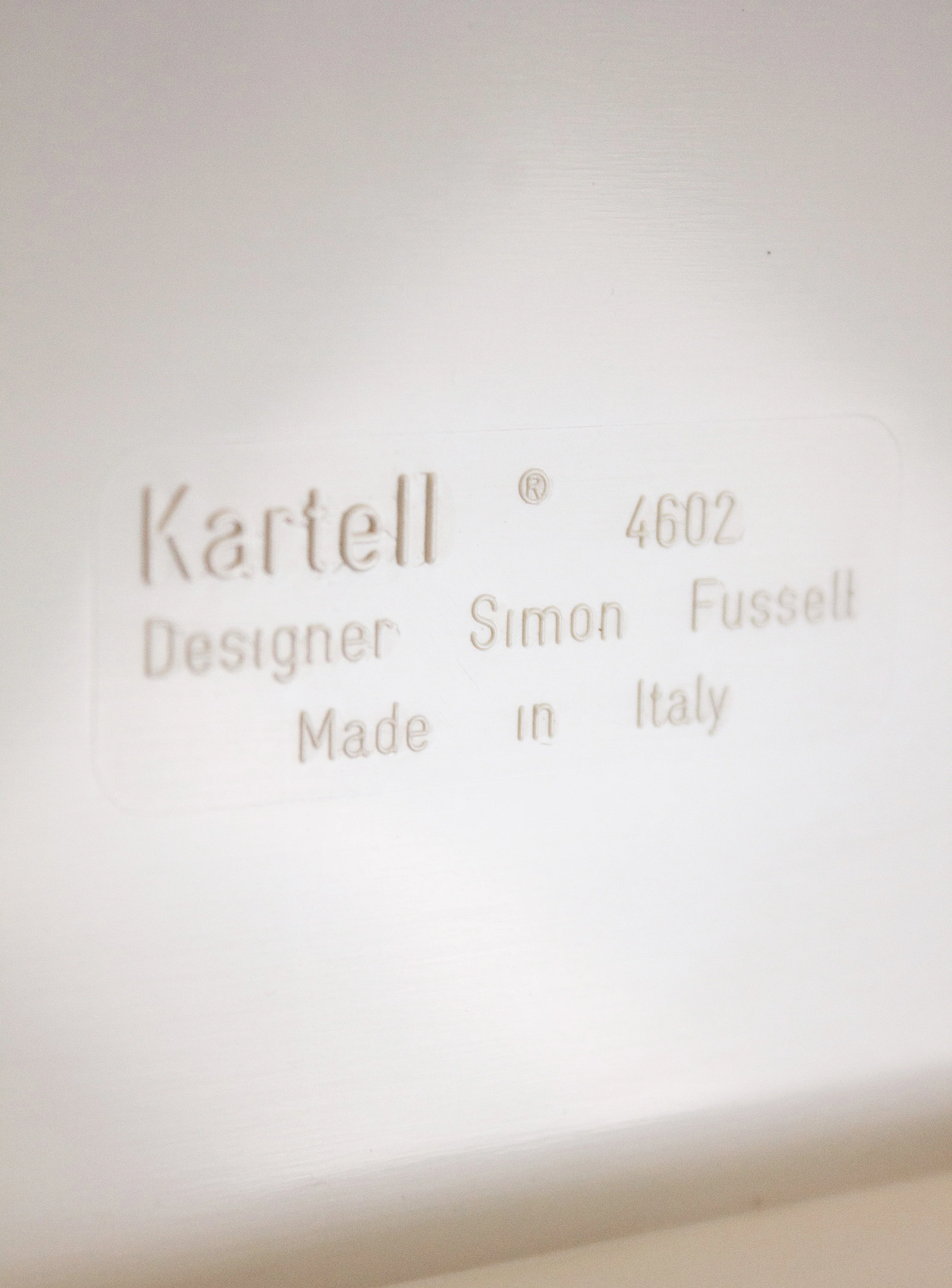 Kartell Chest of Drawers by Simon Fussell (Off-White) - Image 10