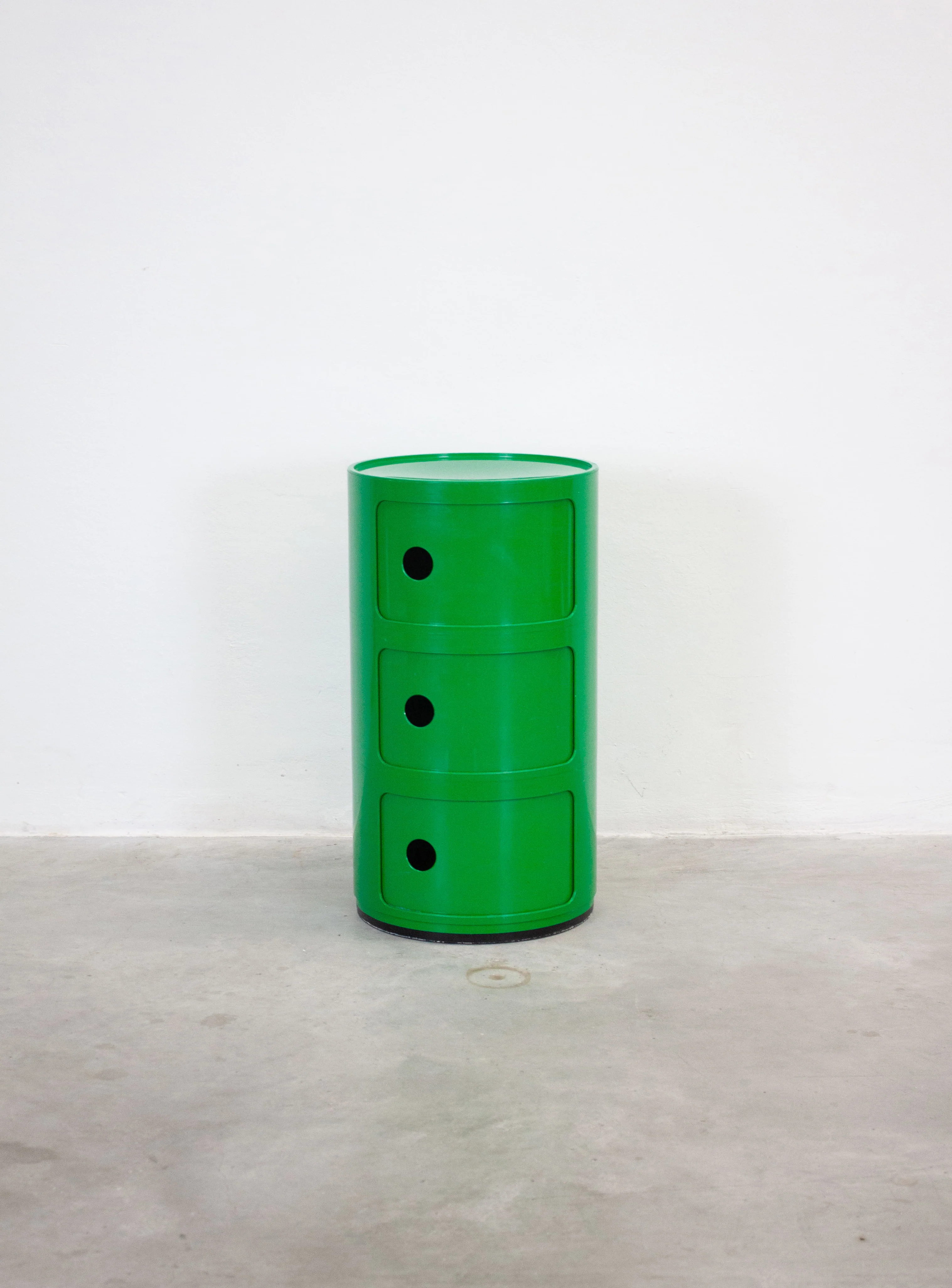 Kartell Componibili Container or Nightstand by Anna Castelli (Green)